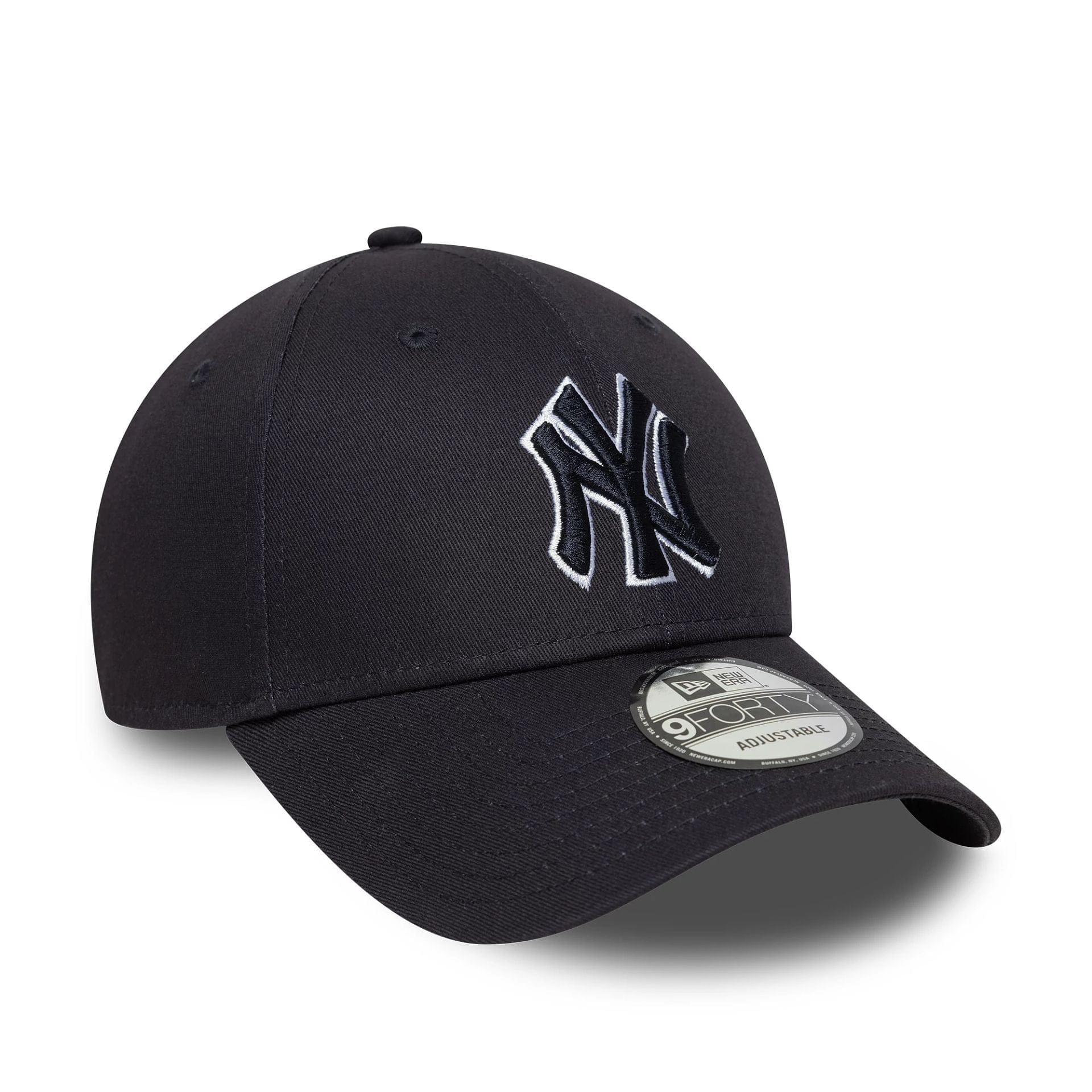 New York Yankees MLB Outline Navy 9FORTY Adjustable Cap - Image 3