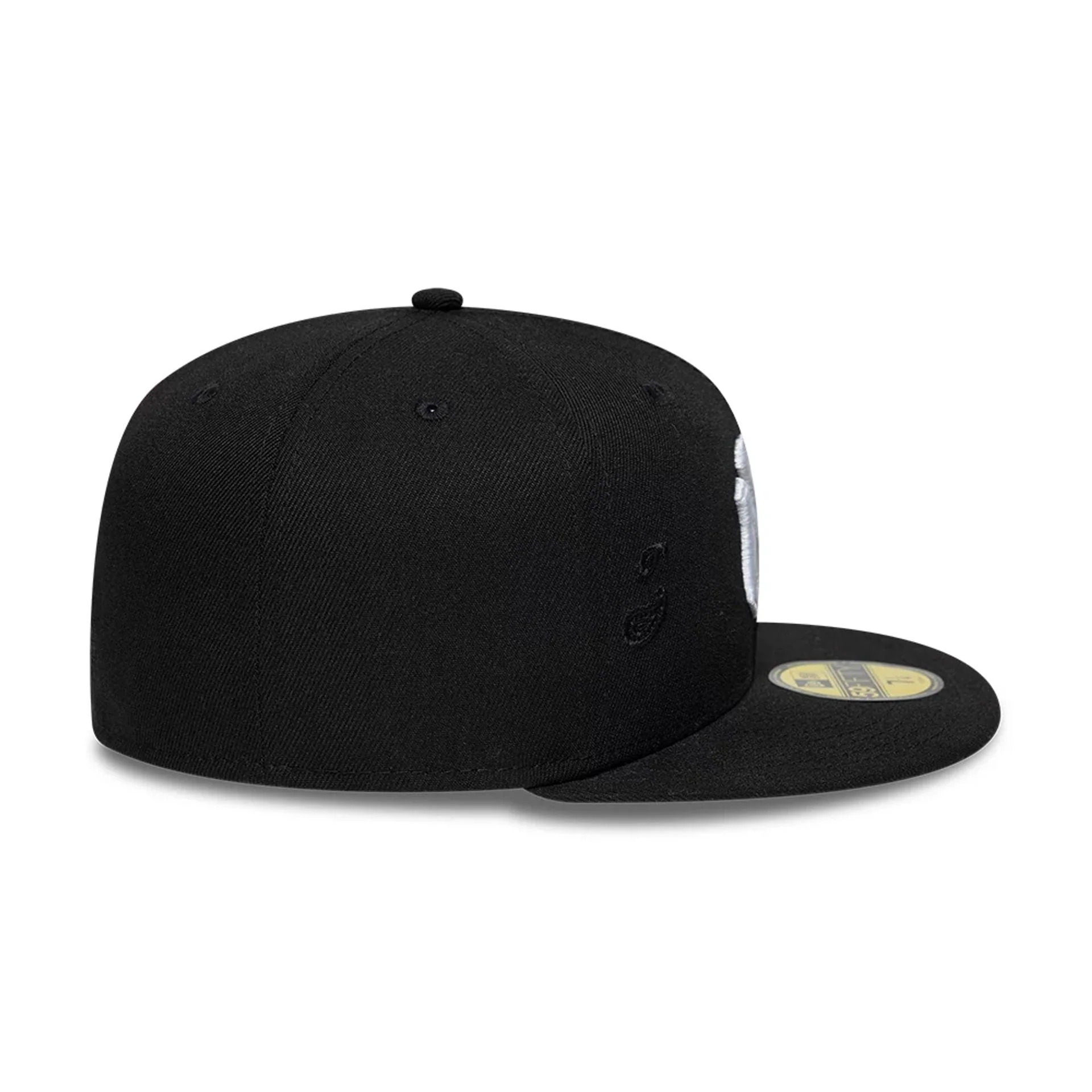 New York Yankees MLB Paisley Emblem Black 59FIFTY Fitted Cap - Image 7