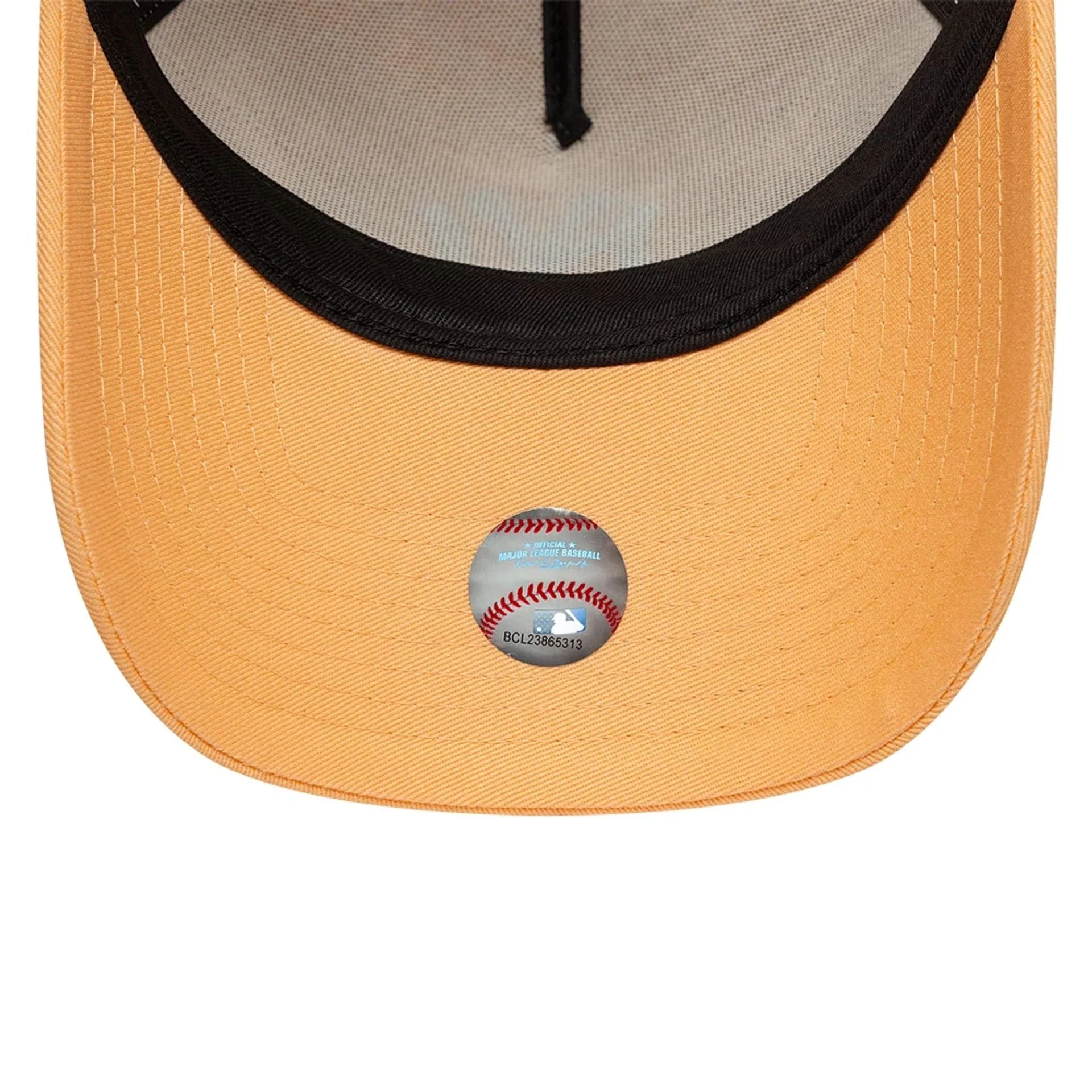 New York Yankees MLB Pastel Orange 9FORTY A-Frame Adjustable Cap - Image 7