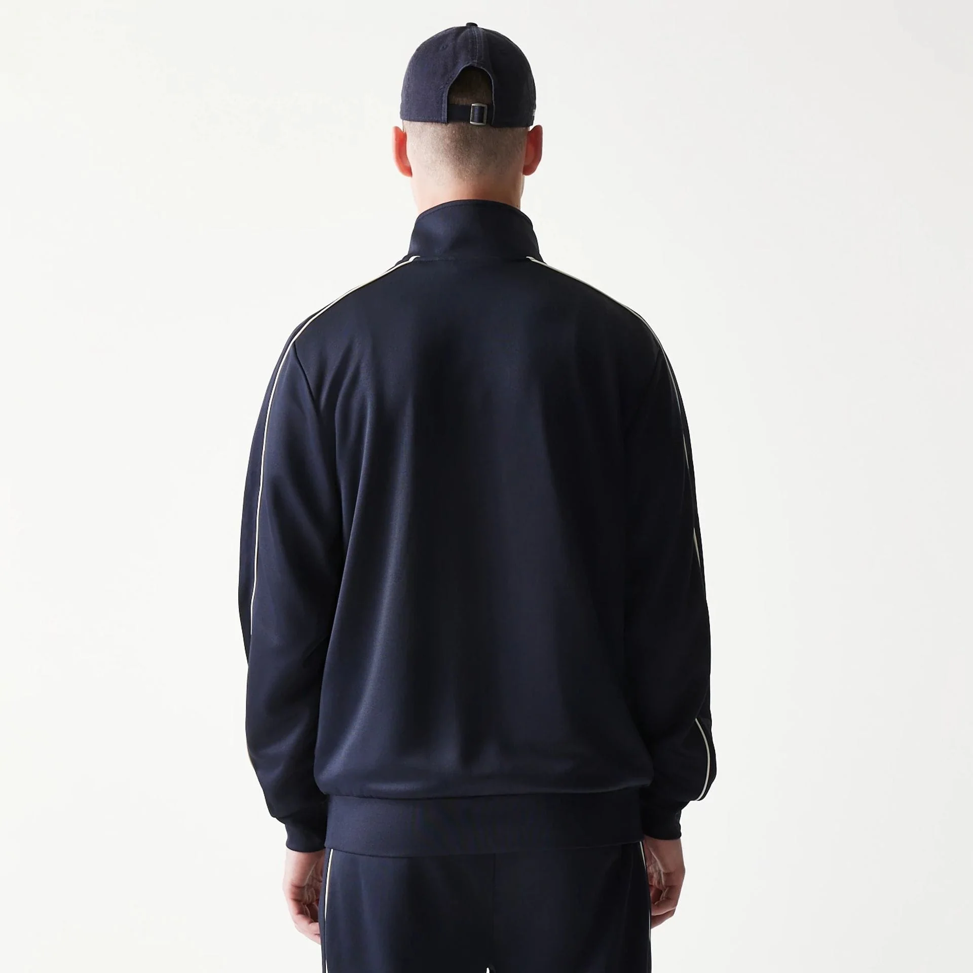 New York Yankees MLB Piping Navy Track Jacket - Image 2