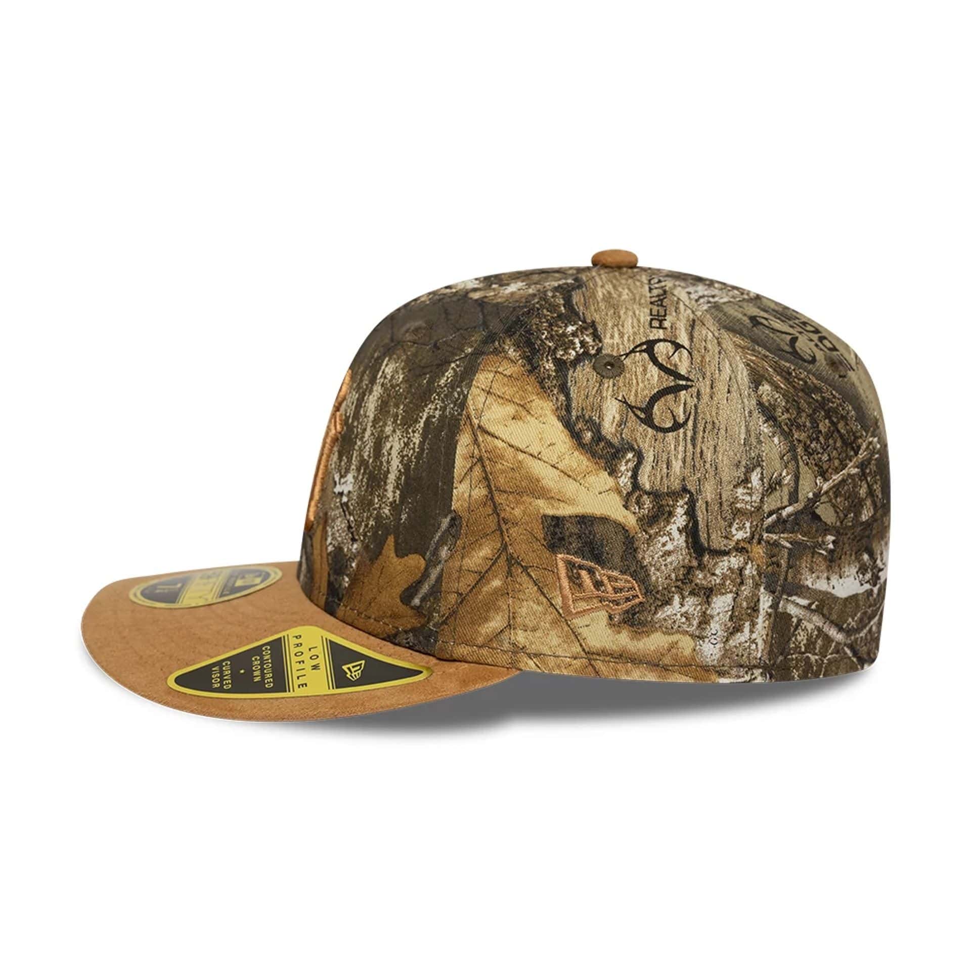 New York Yankees MLB Realtree Assorted Print Low Profile 59FIFTY Fitted Cap - Image 5