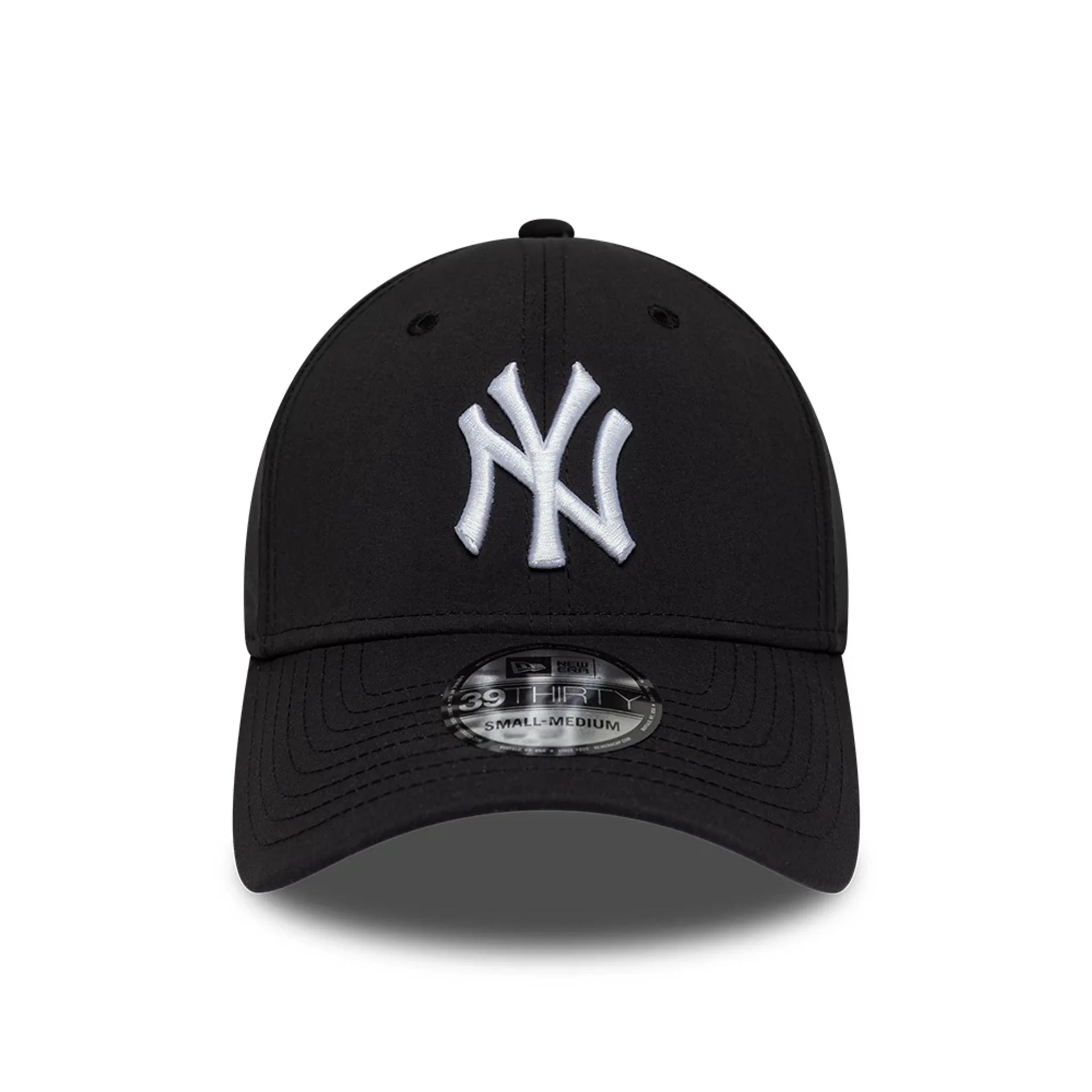 New York Yankees MLB Recycled Black 39THIRTY Stretch Fit Cap - Image 2