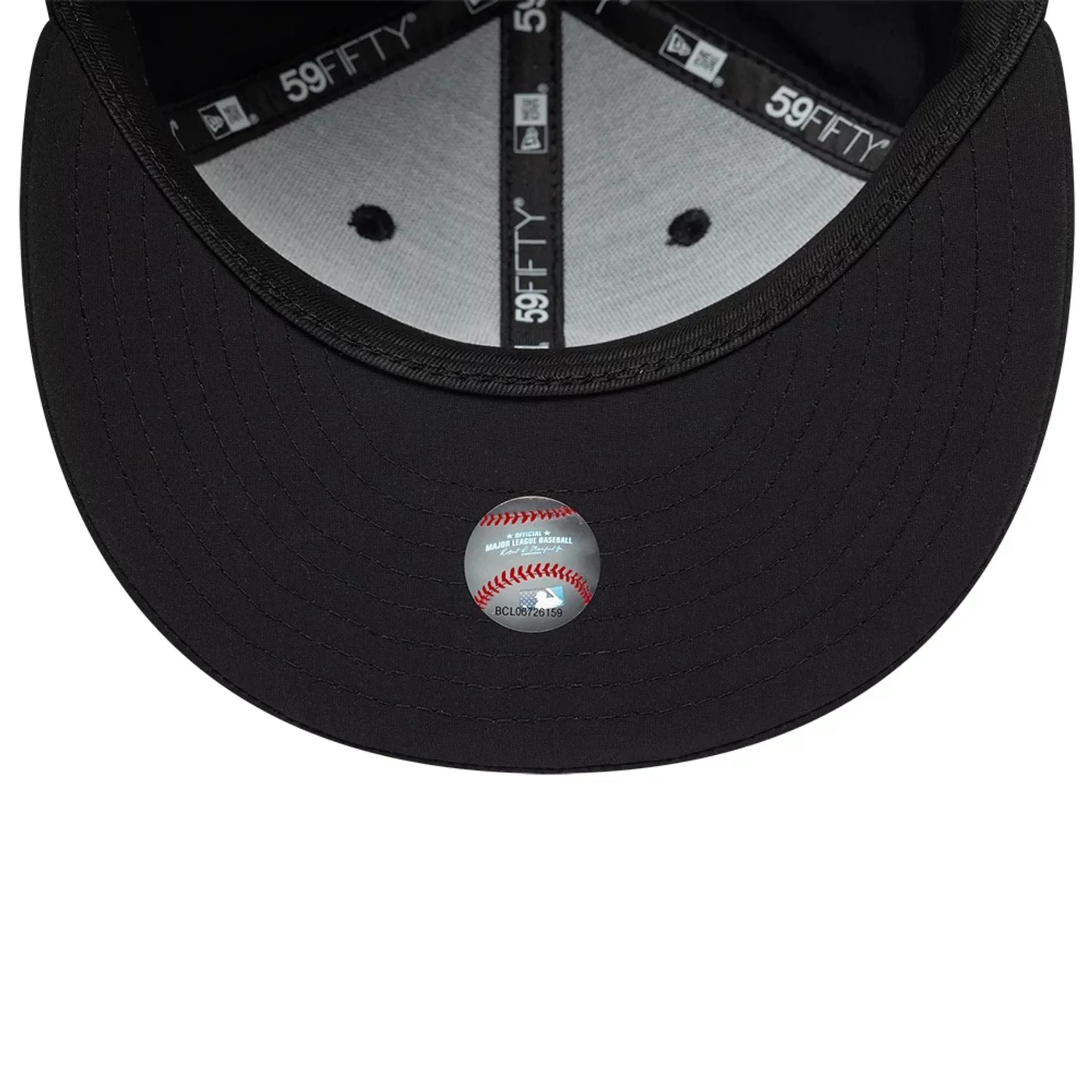 New York Yankees MLB Recycled Black 59FIFTY Fitted Cap - Image 7