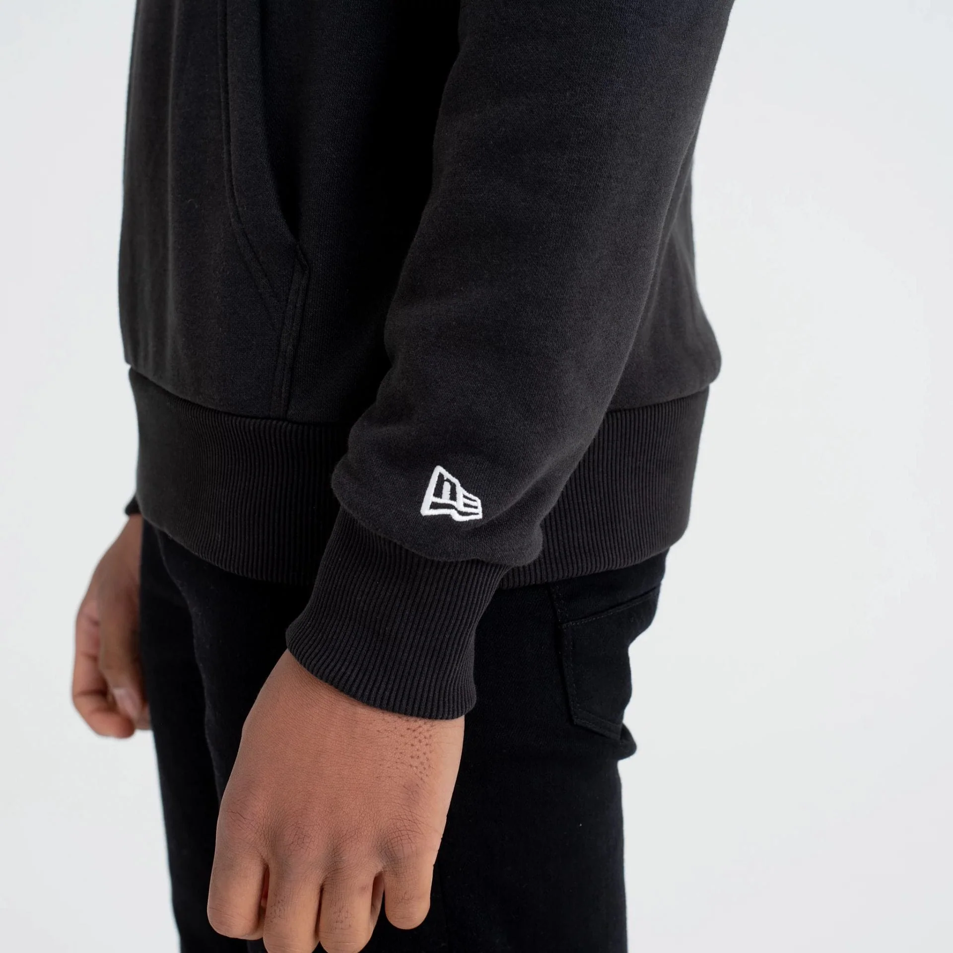 New York Yankees MLB Regular Black Pullover Hoodie - Image 6