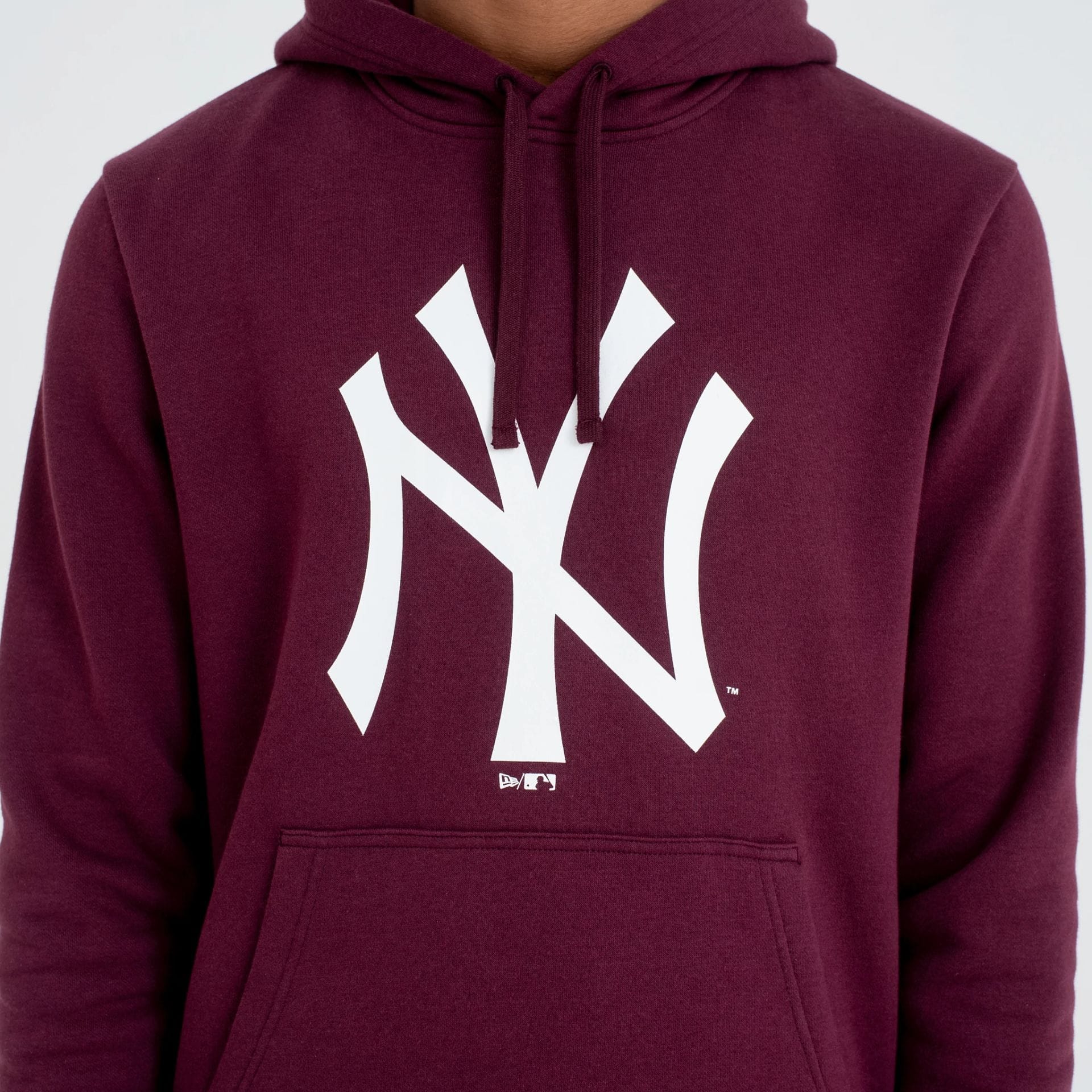 New York Yankees MLB Regular Dark Purple Pullover Hoodie - Image 4