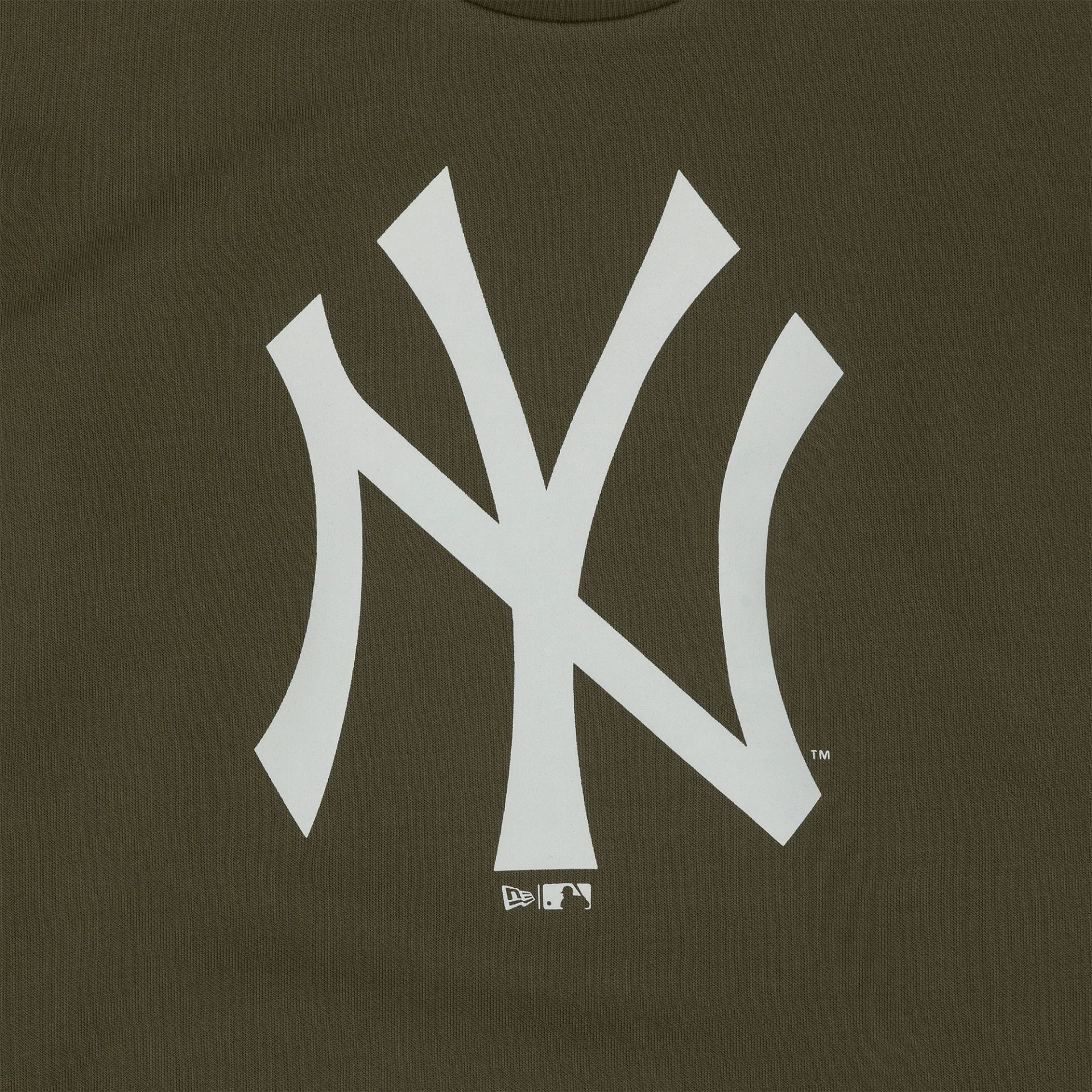 New York Yankees MLB Regular Green Crew Neck Sweater - Image 3