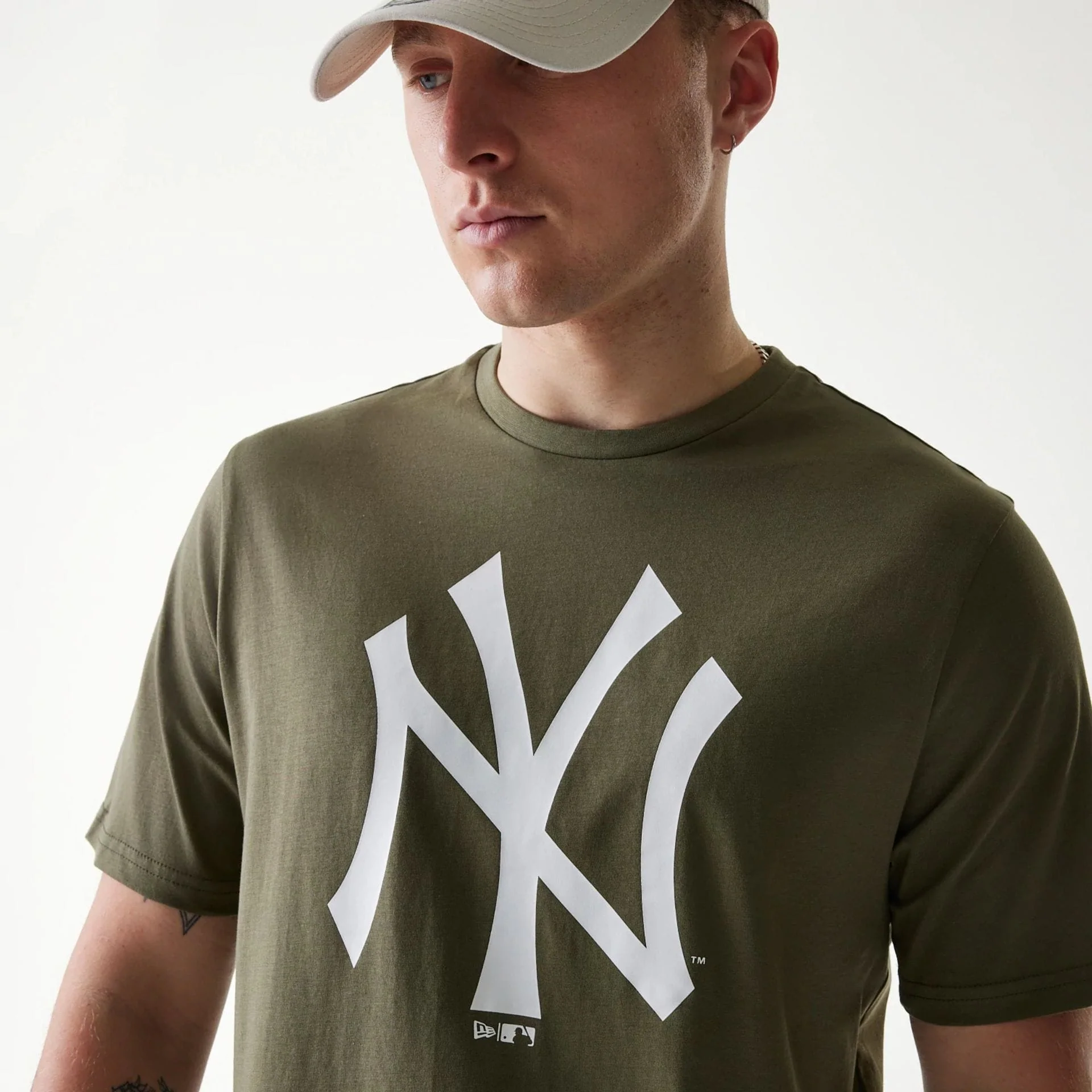 New York Yankees MLB Regular Green T-Shirt - Image 3