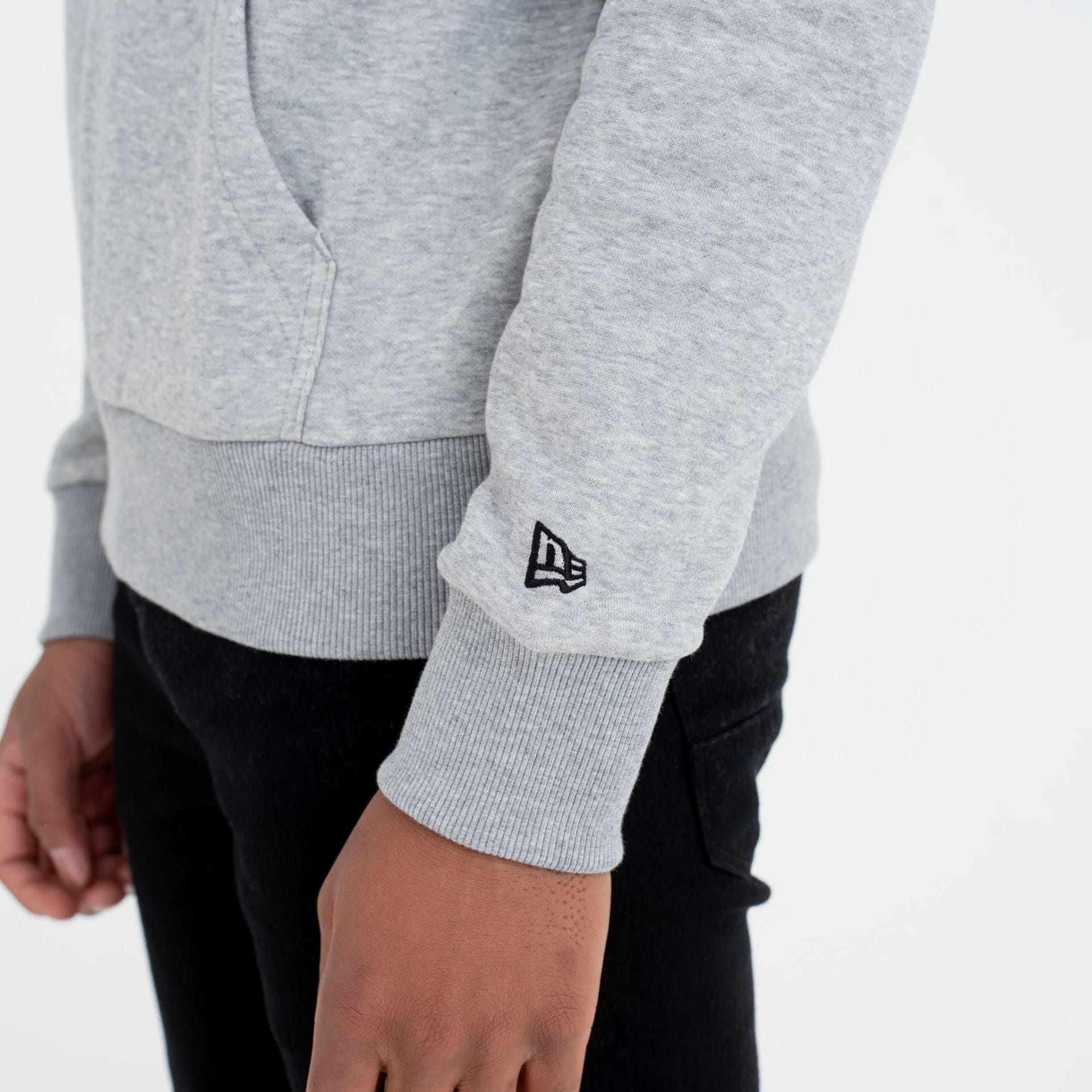 New York Yankees MLB Regular Grey Pullover Hoodie - Image 6