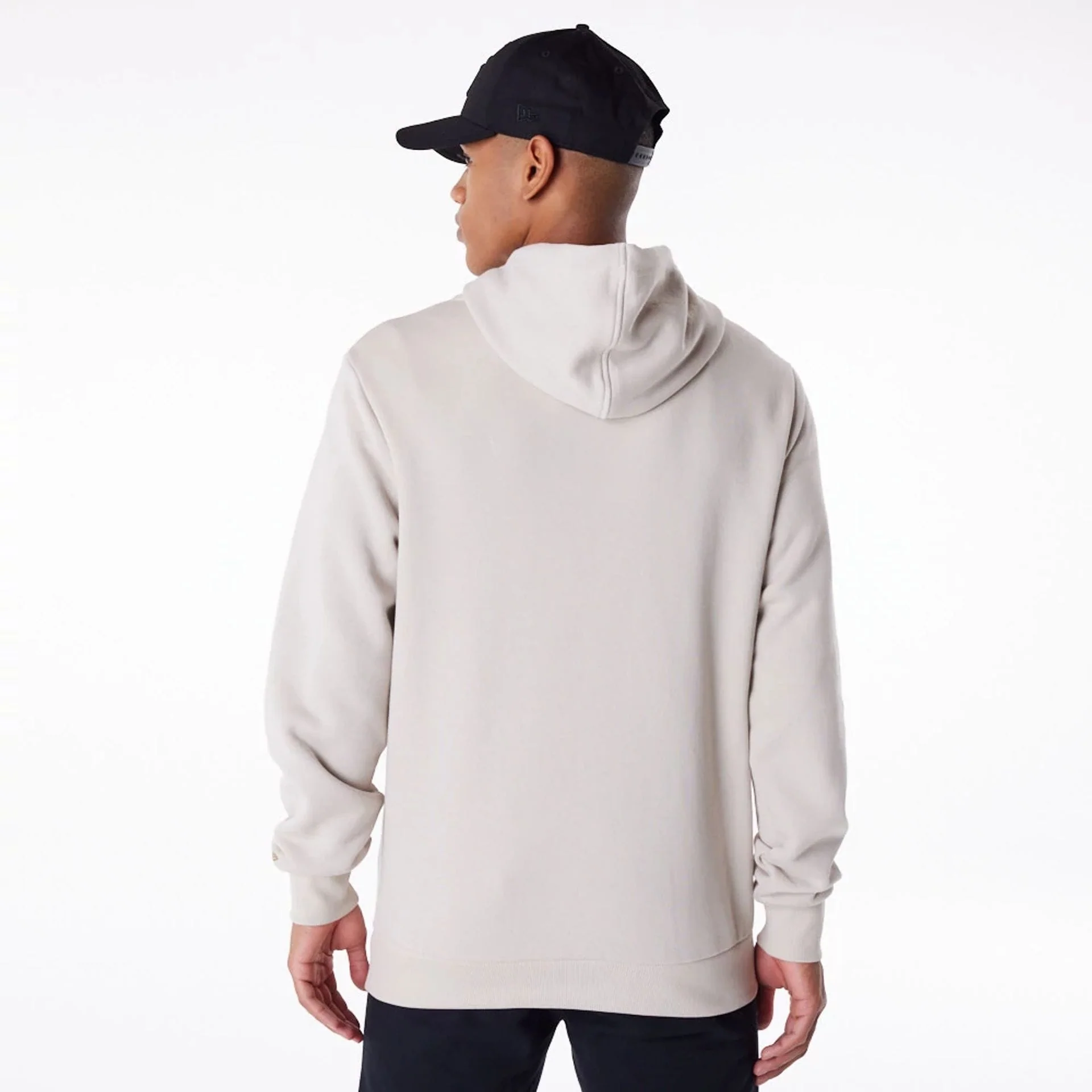 New York Yankees MLB Regular Light Beige Pullover Hoodie - Image 4