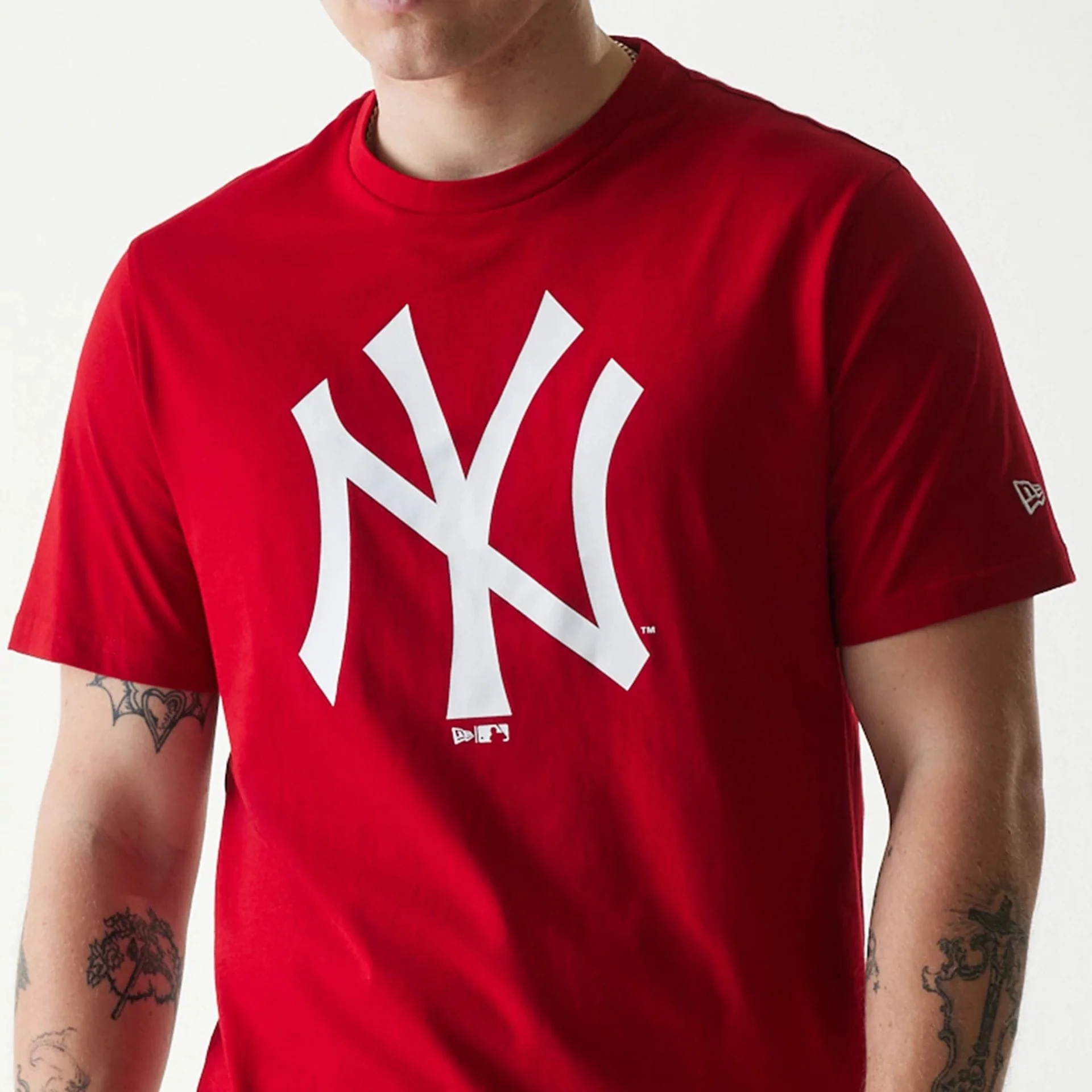 New York Yankees MLB Regular Red T-Shirt - Image 3