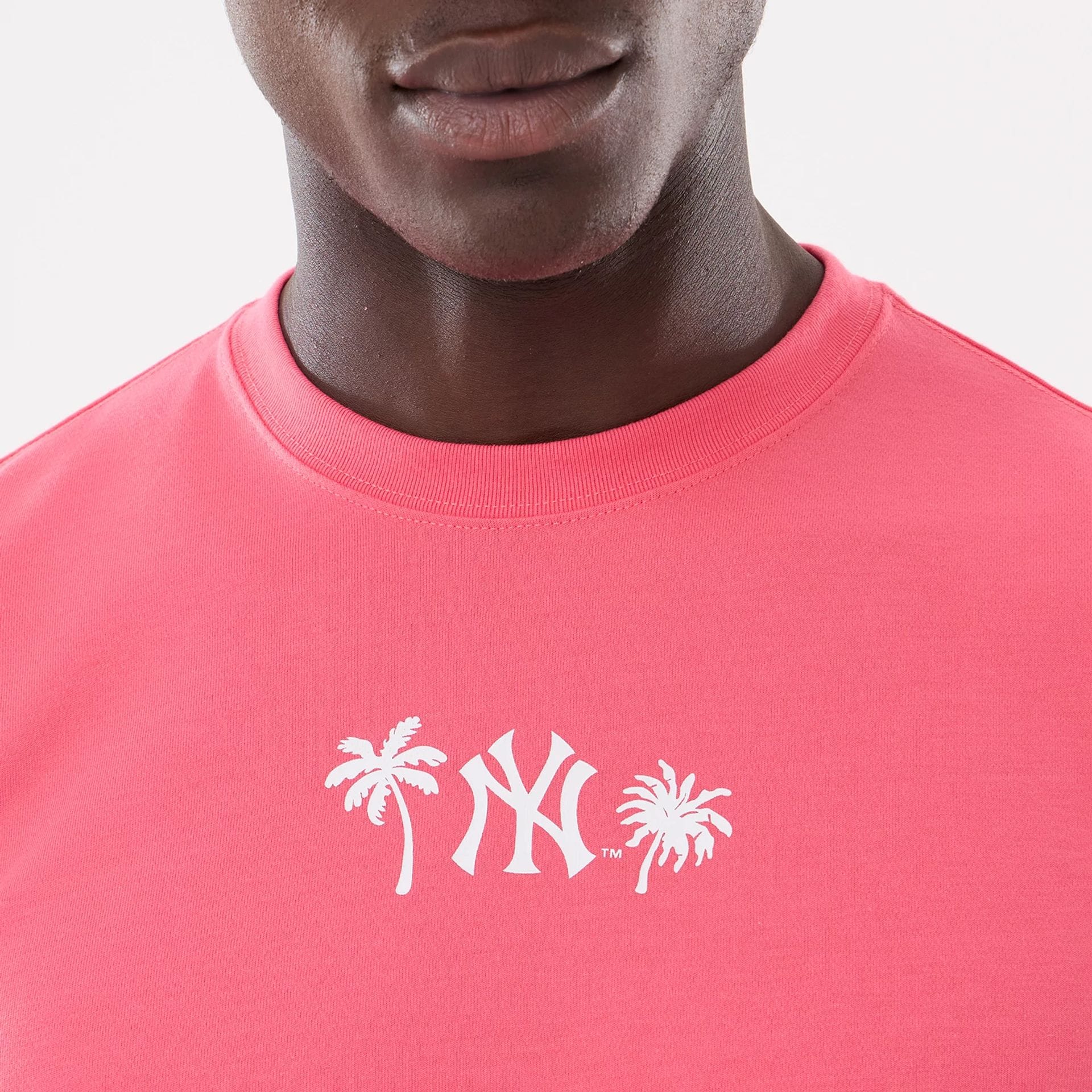 New York Yankees MLB Resort Pink T-Shirt - Image 3