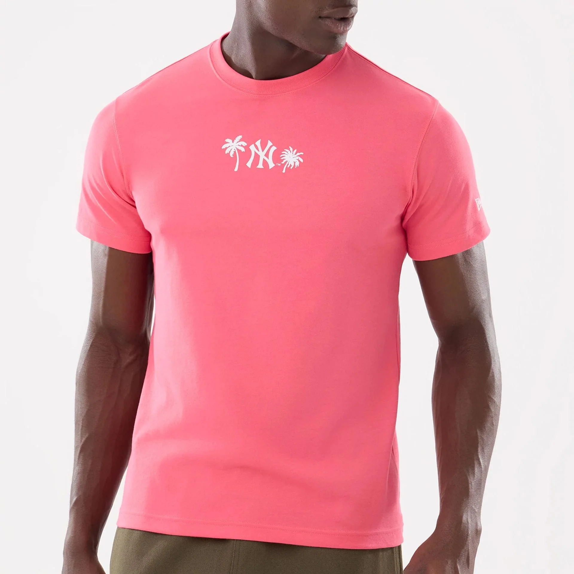 New York Yankees MLB Resort Pink T-Shirt - Image 5