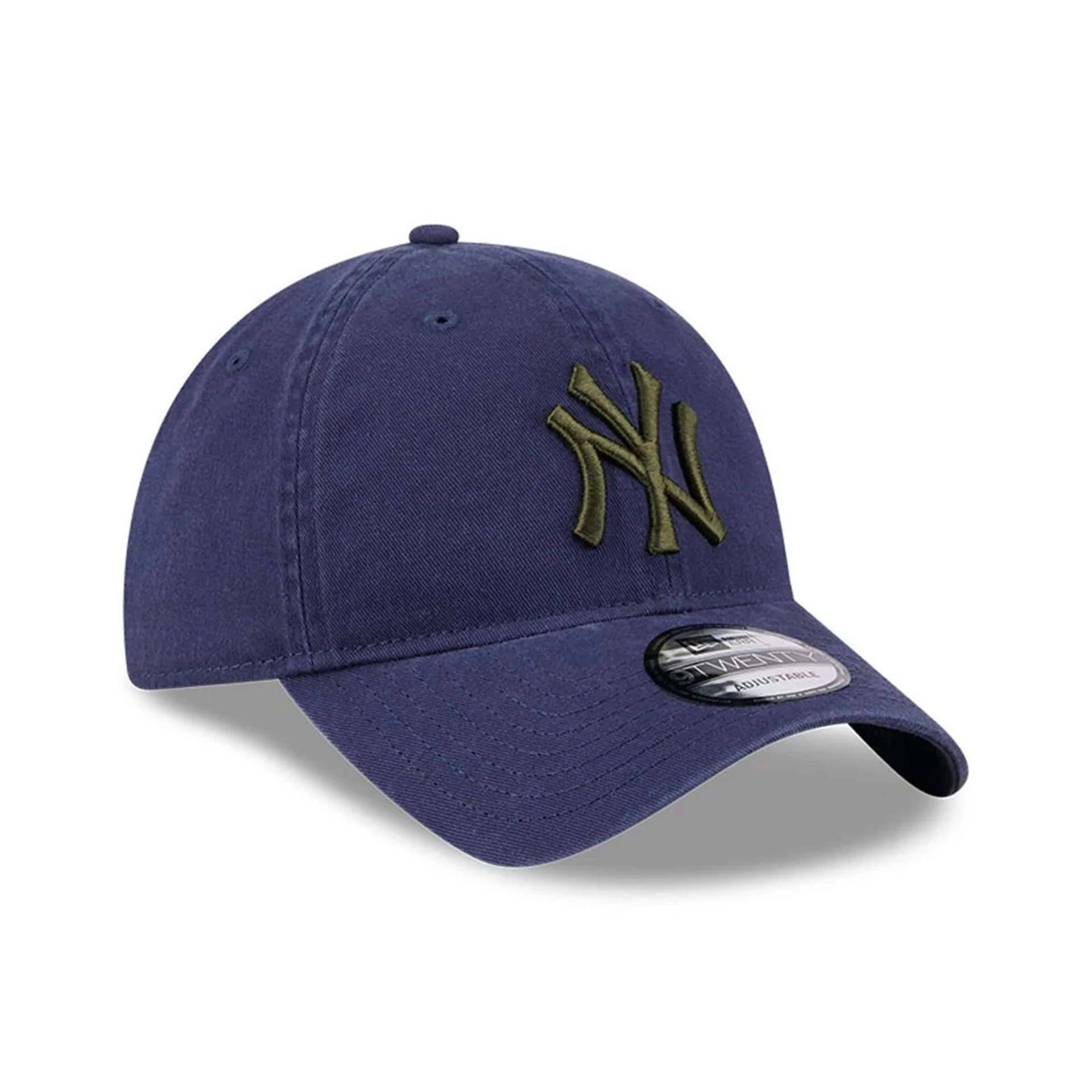 New York Yankees MLB Rifle Green Logo Navy 9TWENTY Adjustable Cap - Image 3