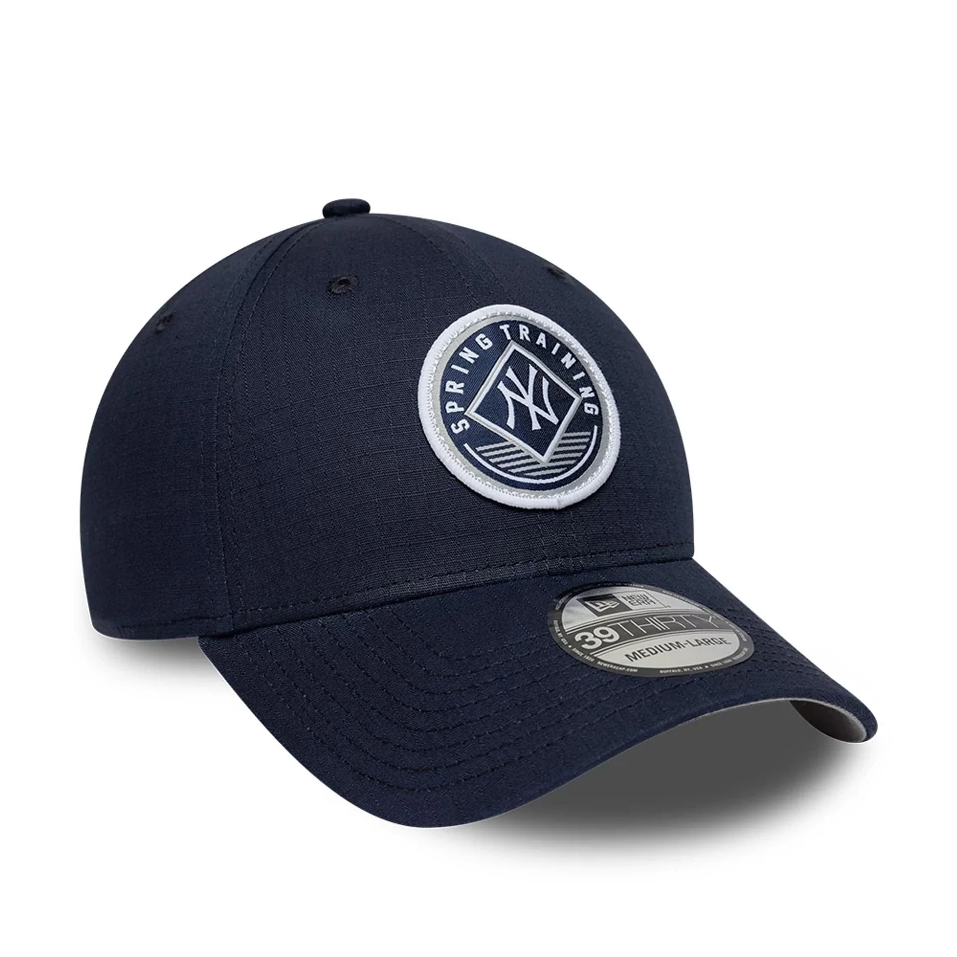 New York Yankees MLB Ripstop Navy 39THIRTY Stretch Fit Cap - Image 4