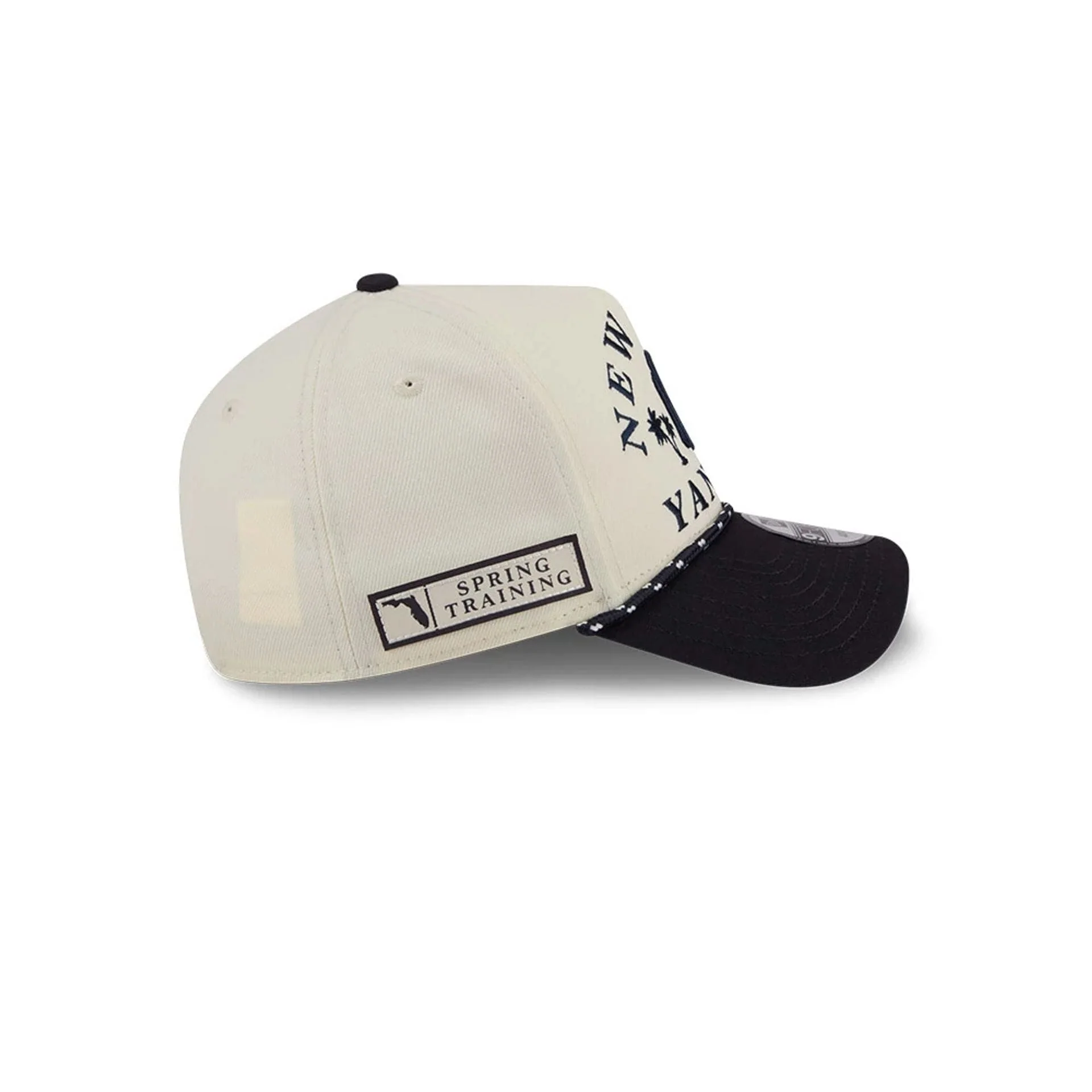 New York Yankees MLB Rope Navy 9FORTY A-Frame Adjustable Cap - Image 5