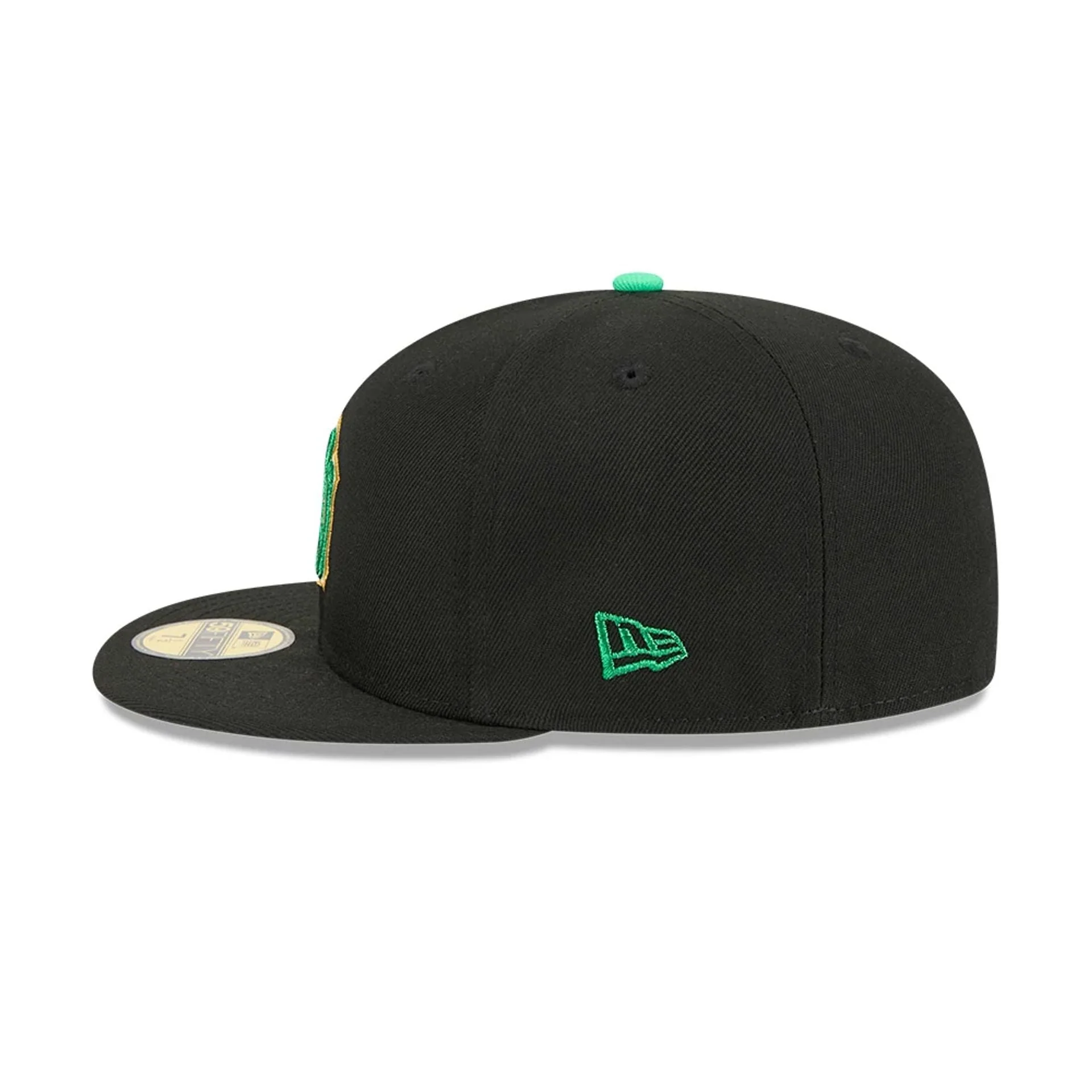 New York Yankees MLB Saint Patrick's Day Black 59FIFTY Fitted Cap - Image 5