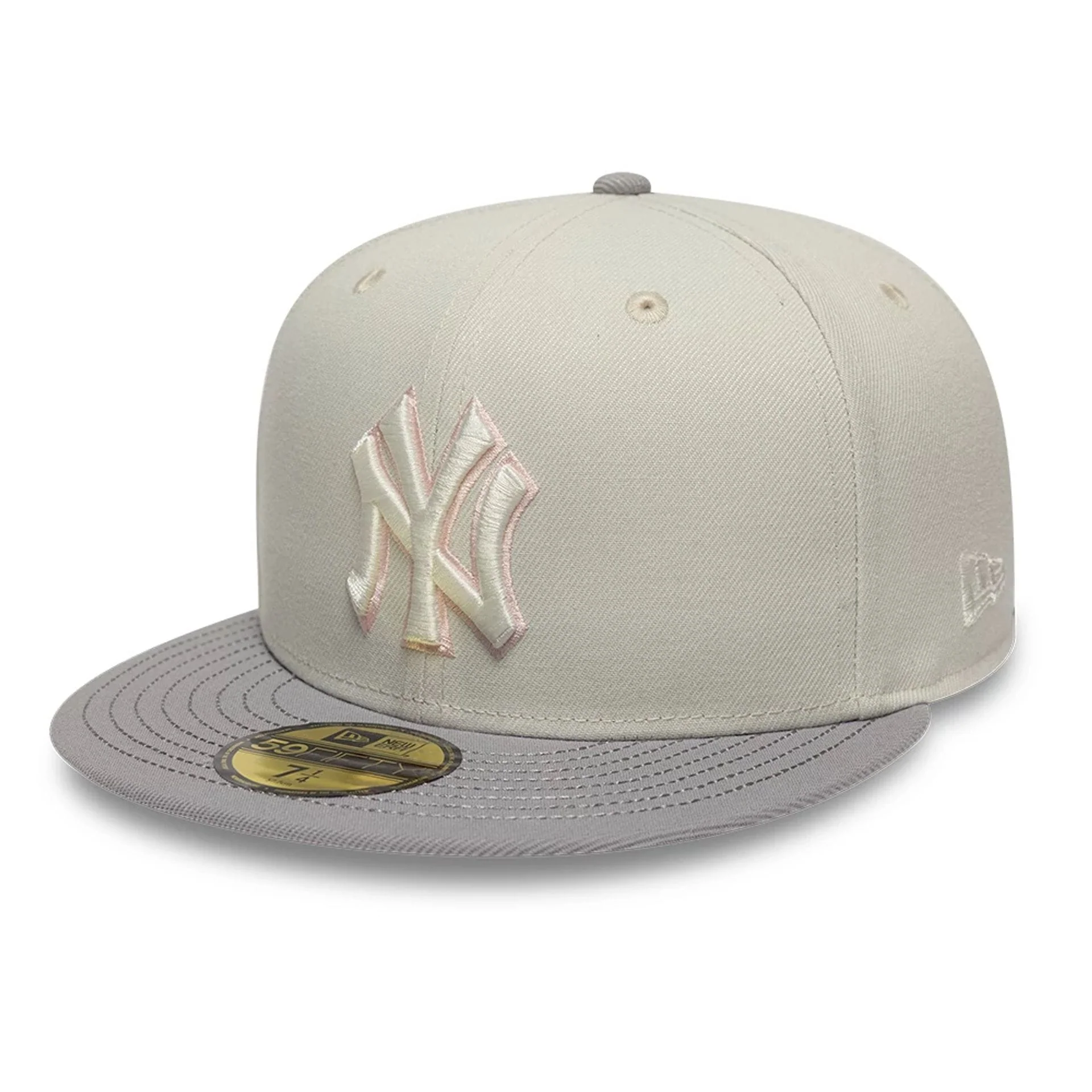 New York Yankees MLB Sakura Cream 59FIFTY Fitted Cap - Image 4
