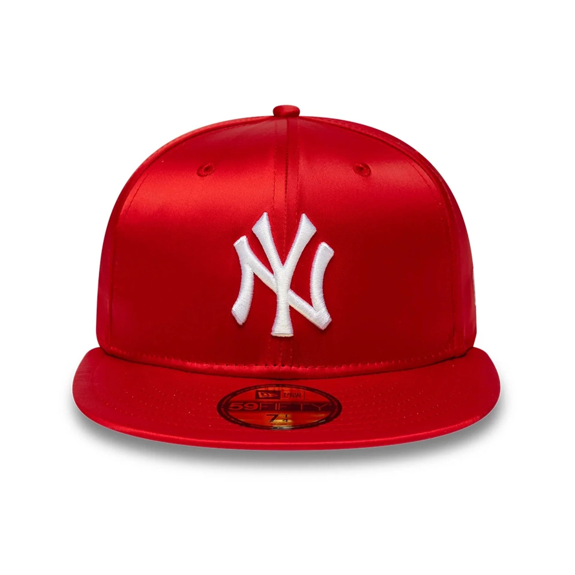 New York Yankees MLB Satin Red 59FIFTY Fitted Cap - Image 2
