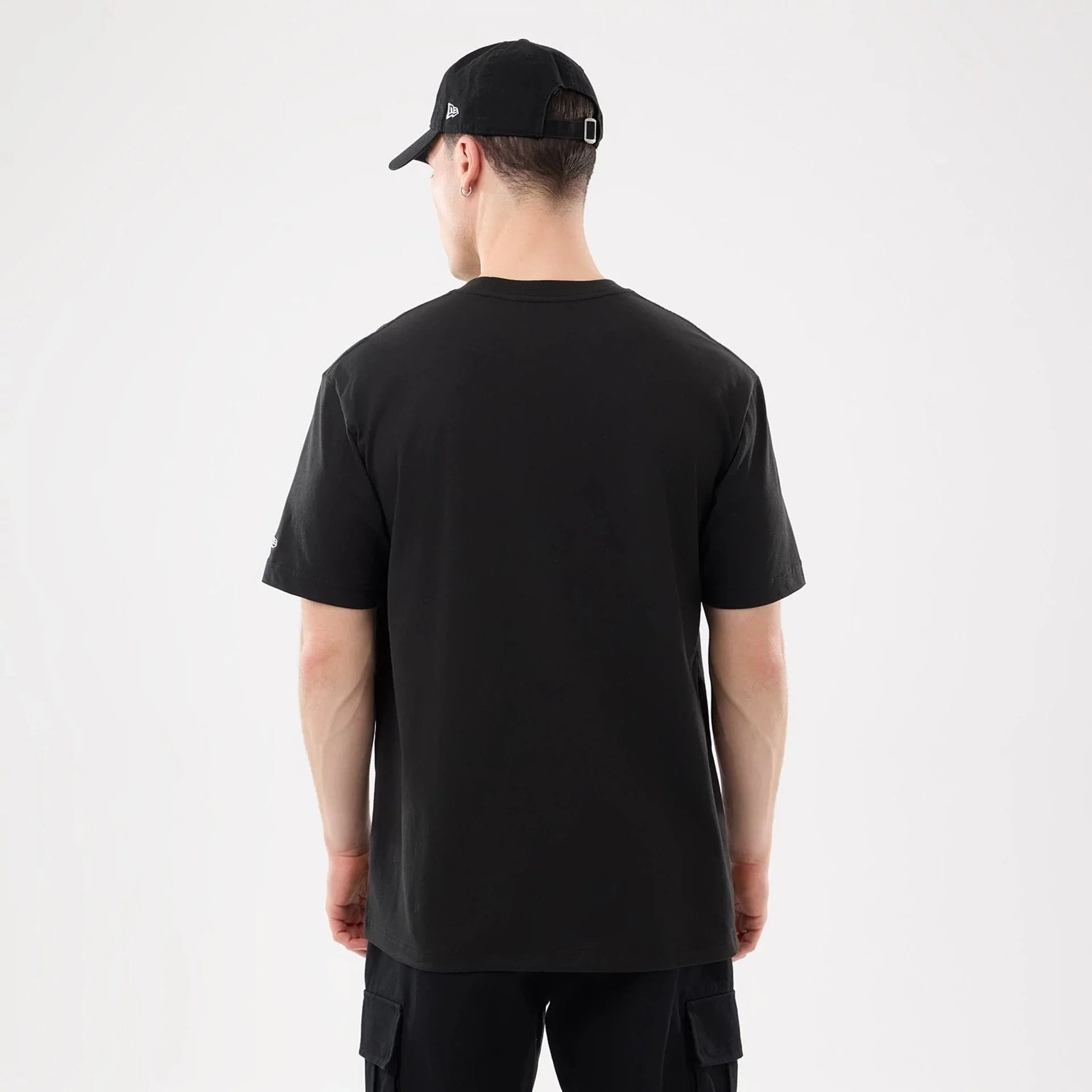 New York Yankees MLB Script Graphic Black T-Shirt - Image 2