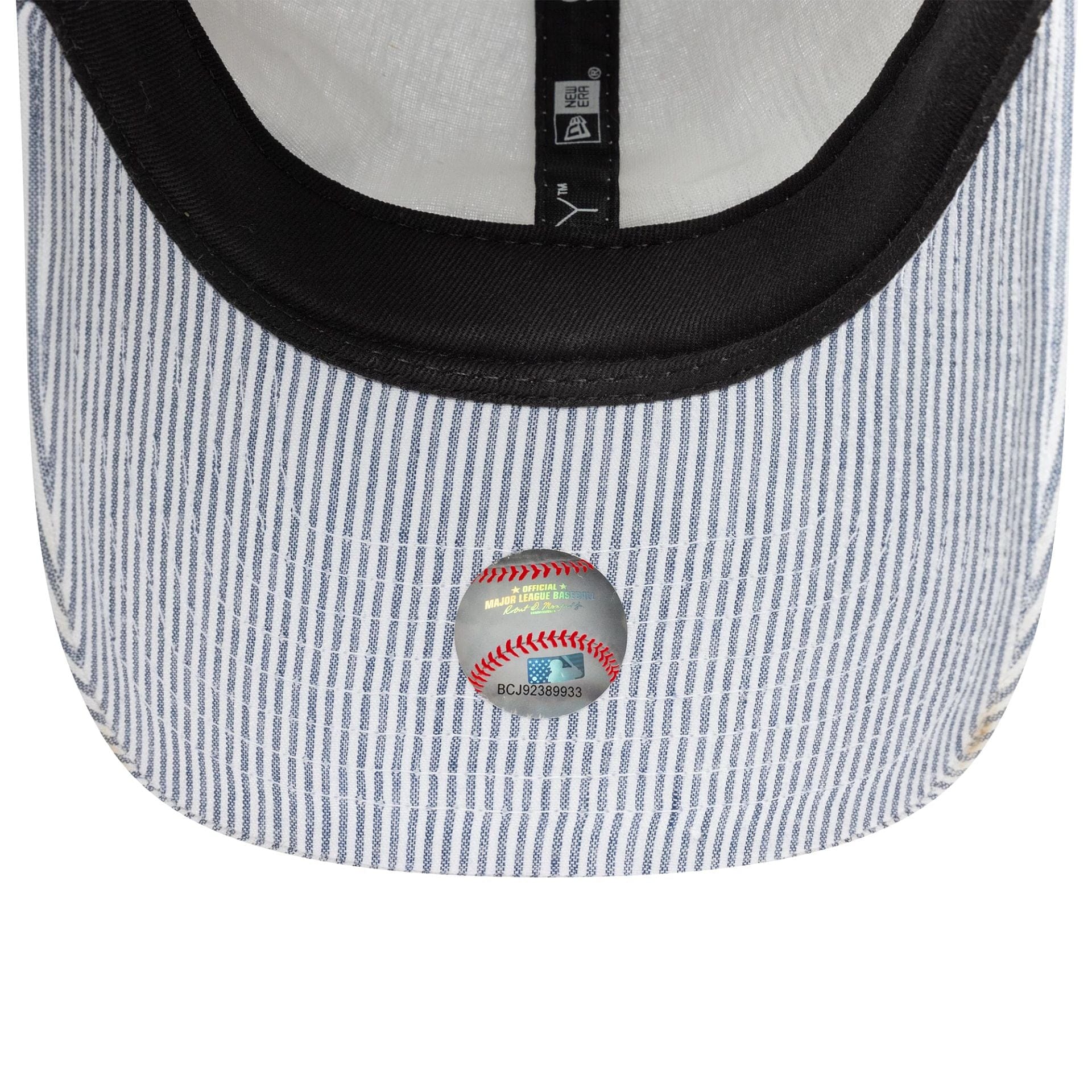New York Yankees MLB Seersucker Navy 9TWENTY Adjustable Cap - Image 5