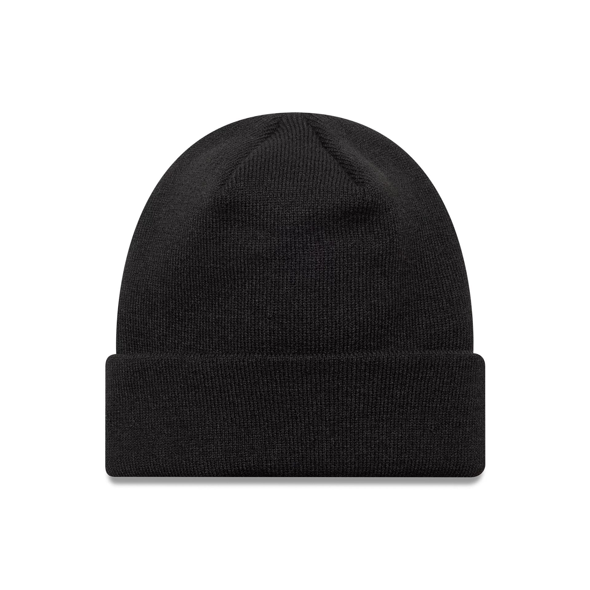 New York Yankees MLB Sequin Rose Black Cuff Knit Beanie Hat - Image 2