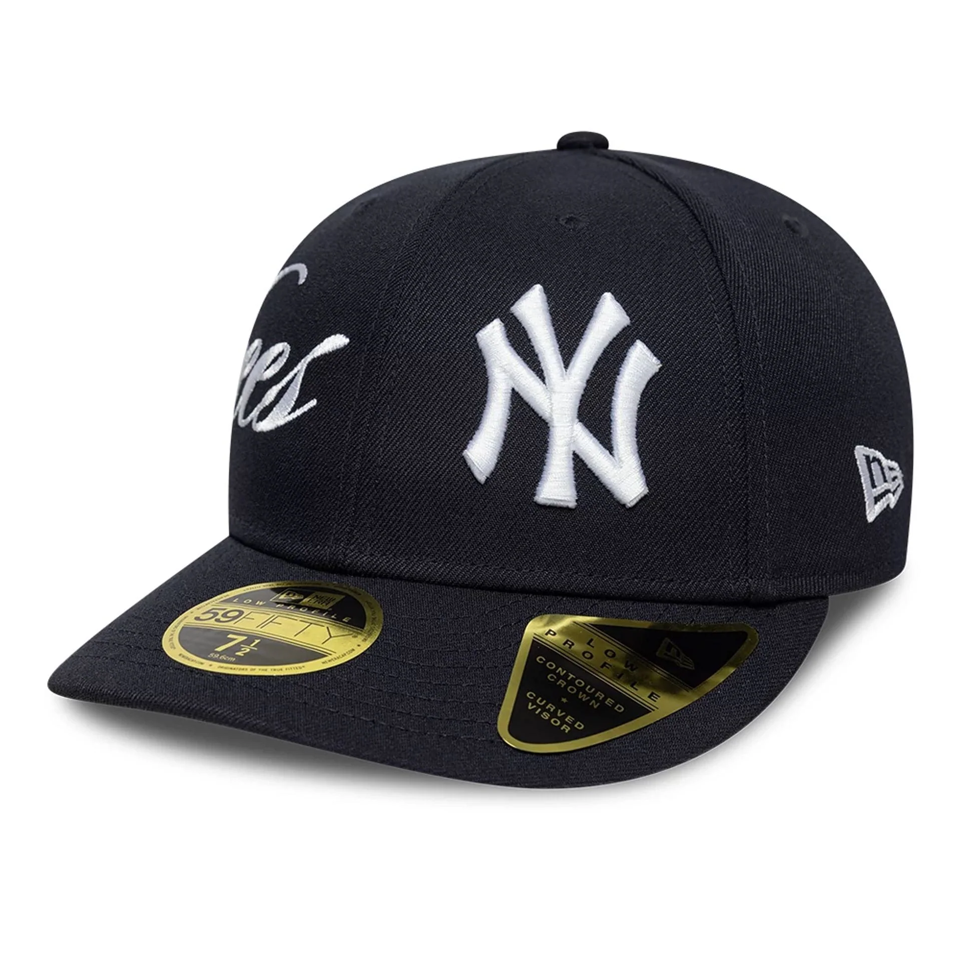 New York Yankees MLB Side Script Navy Low Profile 59FIFTY Fitted Cap - Image 4