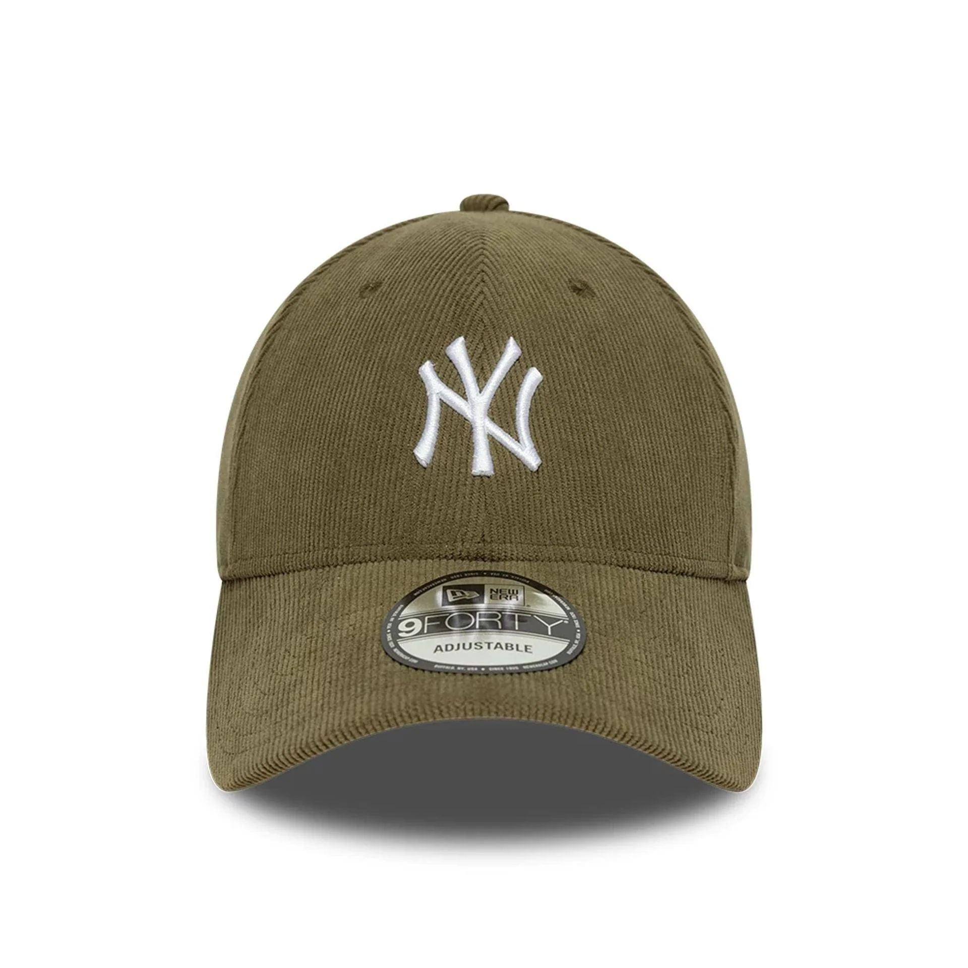 New York Yankees MLB Soft Cord Dark Green 9FORTY Adjustable Cap - Image 2