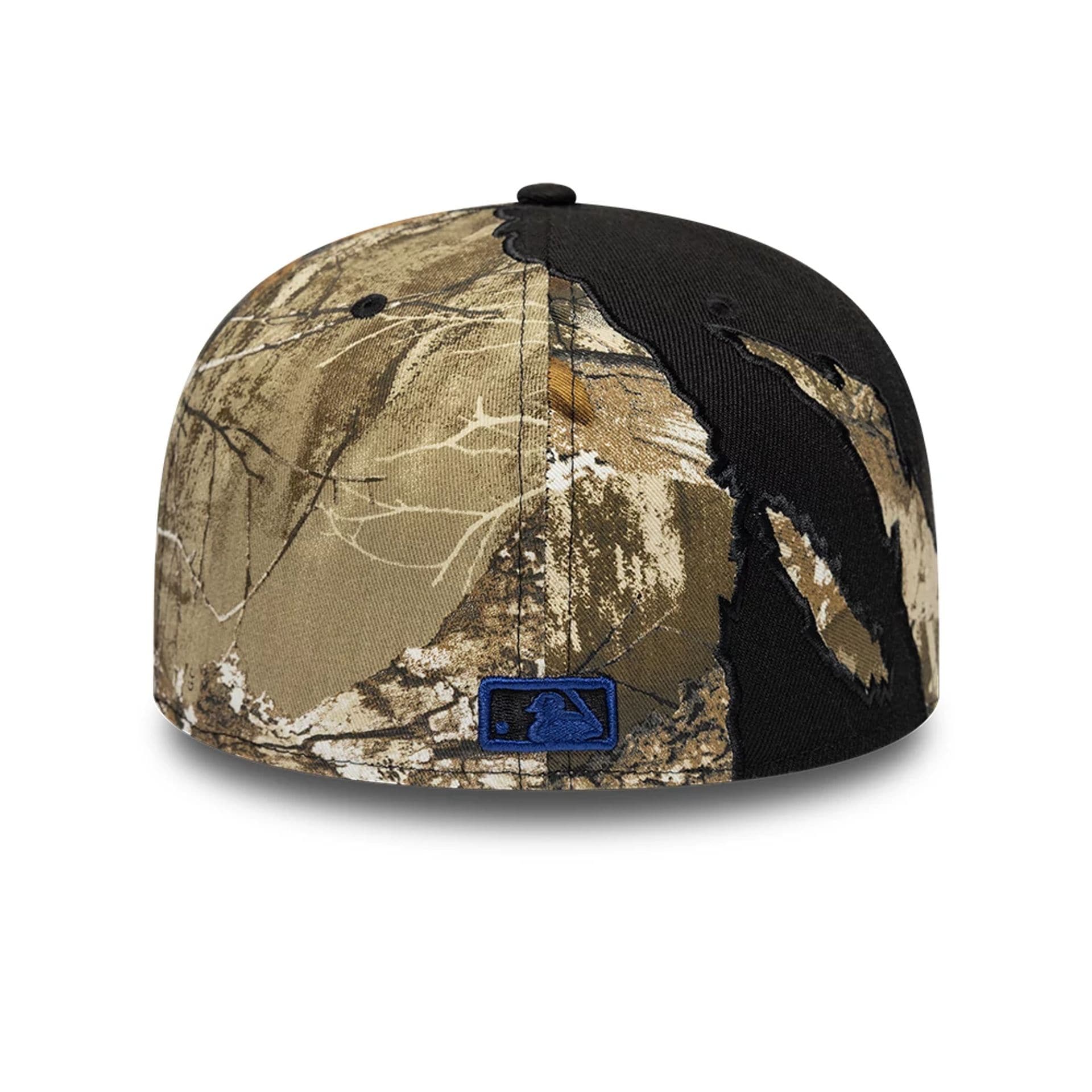 New York Yankees MLB Split Realtree Black 59FIFTY A-Frame Fitted Cap - Image 4