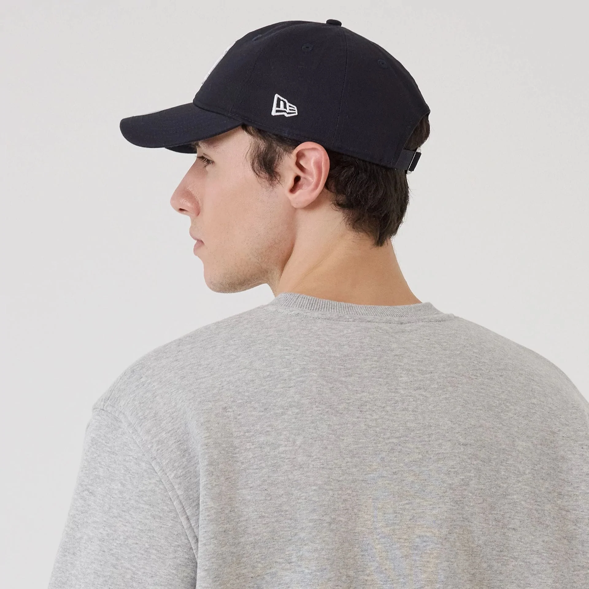 New York Yankees MLB Sport Classic Grey Crew Neck Sweater - Image 8