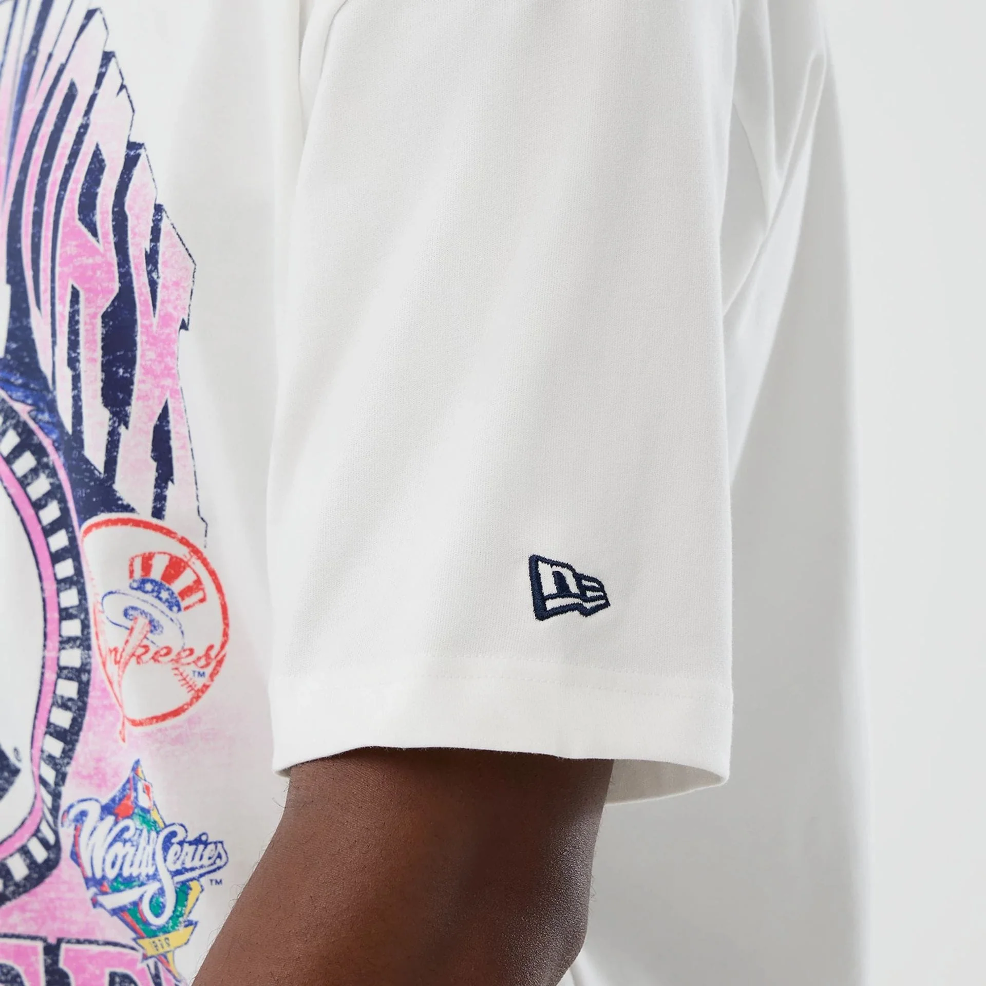 New York Yankees MLB Sport Classic White T-Shirt - Image 4
