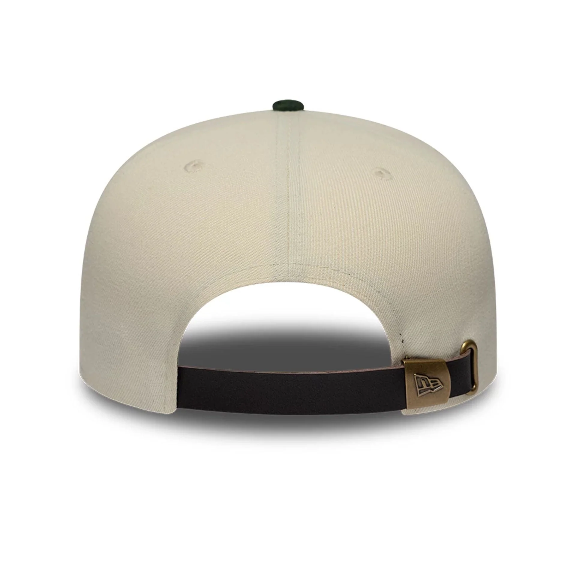 New York Yankees MLB Suede Visor Cream 9FIFTY A-Frame Adjustable Cap - Image 2