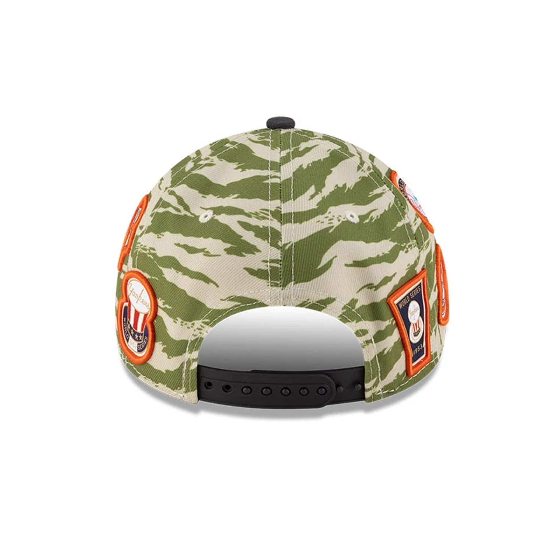 New York Yankees MLB Tiger Camo Green 9FORTY A-Frame Cap - Image 5