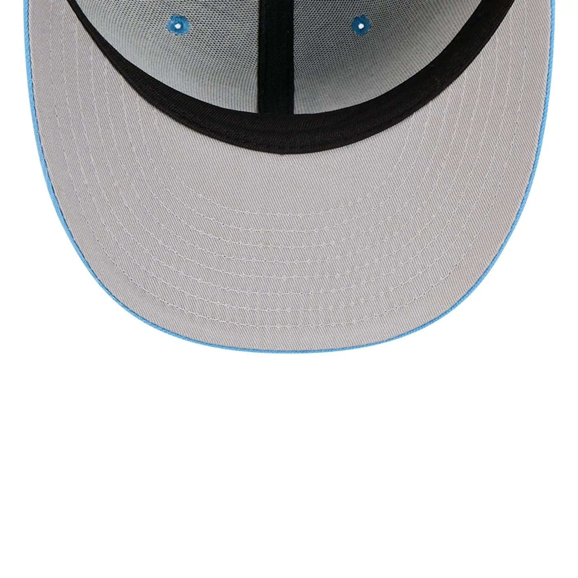 New York Yankees MLB Tweedy Cotton Pastel Blue 59FIFTY Fitted Cap - Image 2