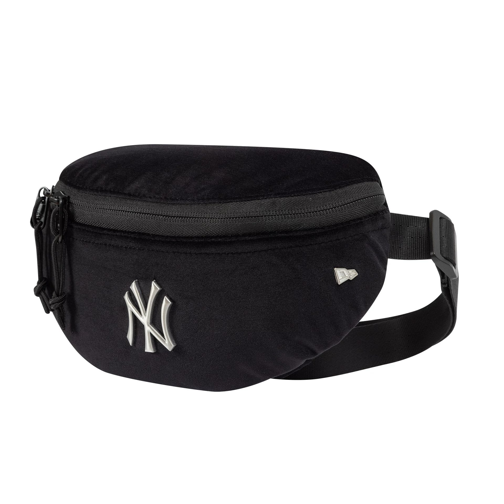 New York Yankees MLB Velour Pin Black Waist Bag - Image 3