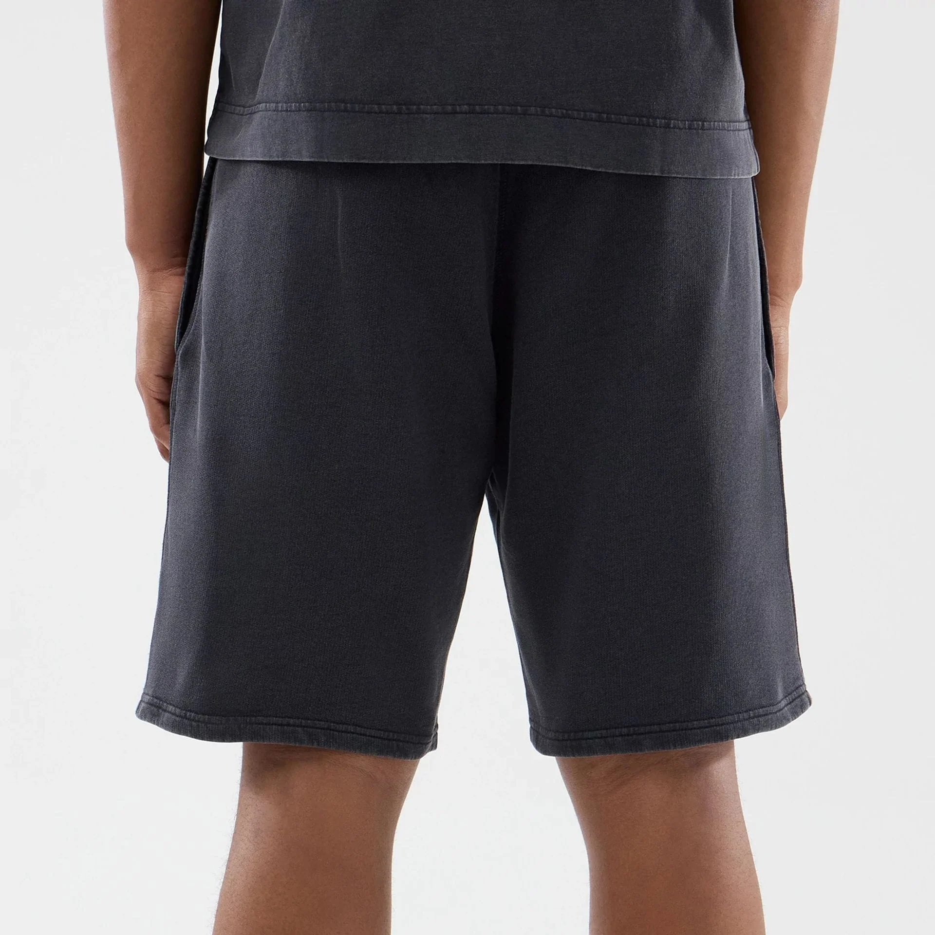 New York Yankees MLB Washed Black Shorts - Image 6