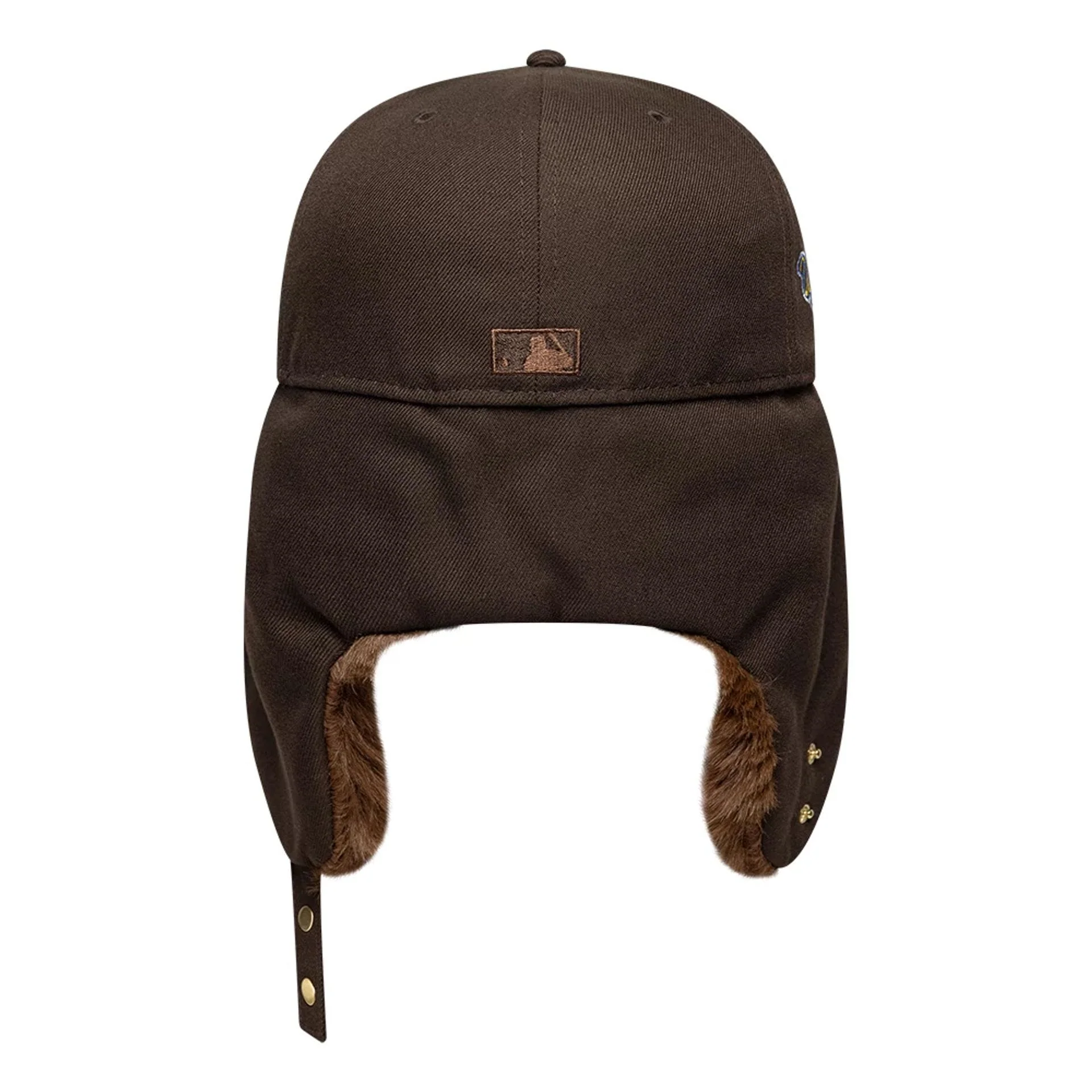 New York Yankees MLB World Series Dark Brown Dogear 59FIFTY Fitted Cap - Image 5