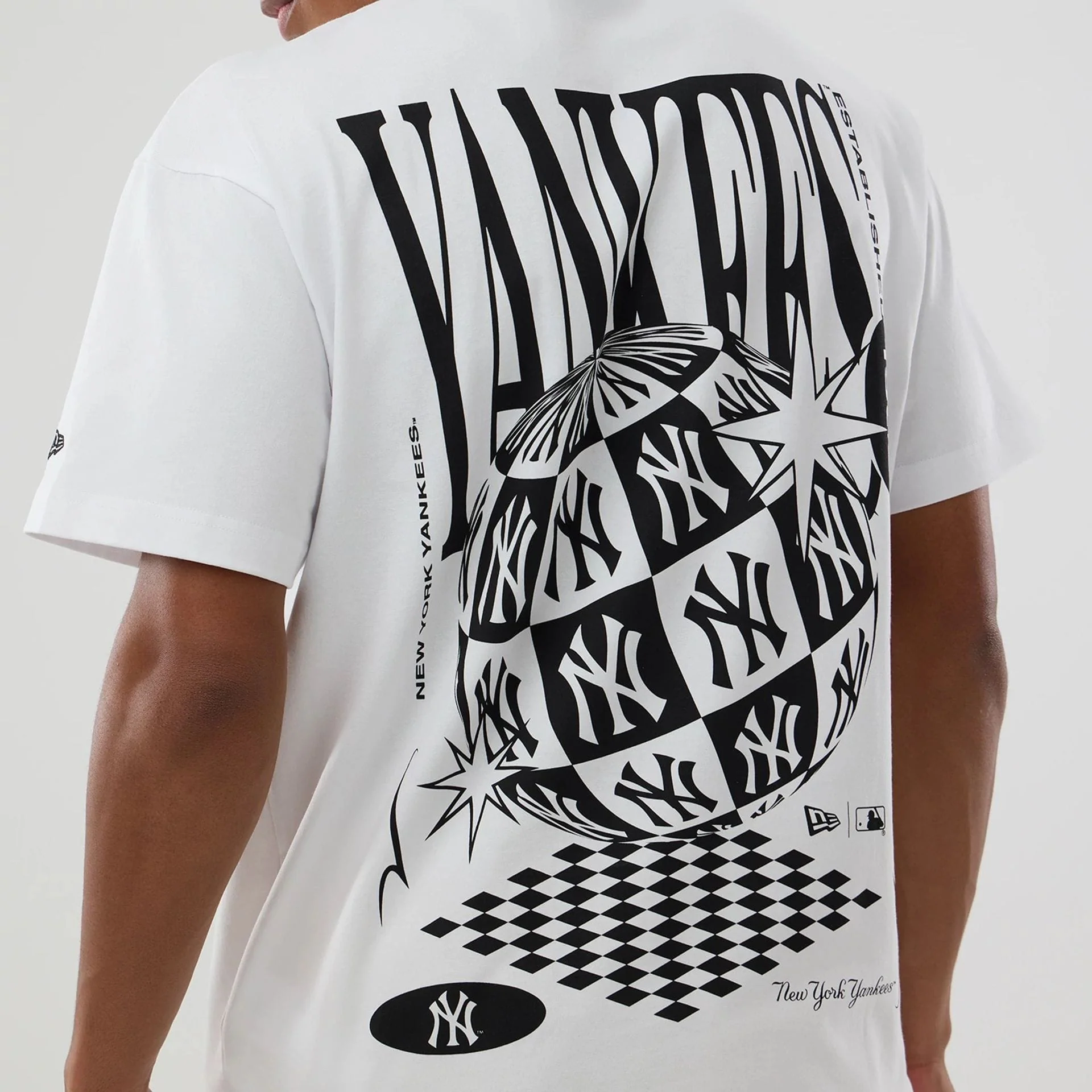New York Yankees MLB World White T-Shirt - Image 4