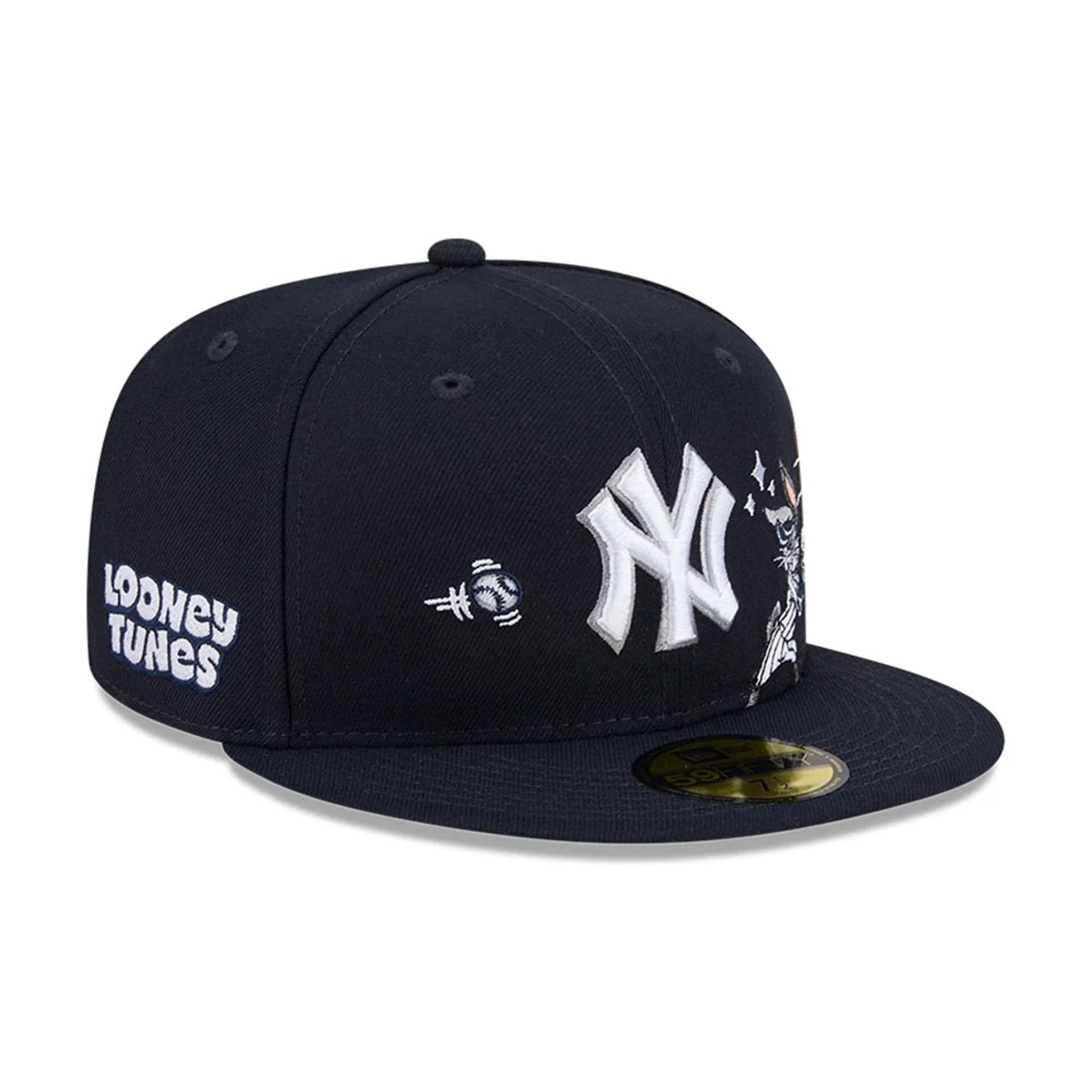 New York Yankees MLB X Looney Tunes Bugs Bunny Navy 59FIFTY Fitted Cap - Image 5