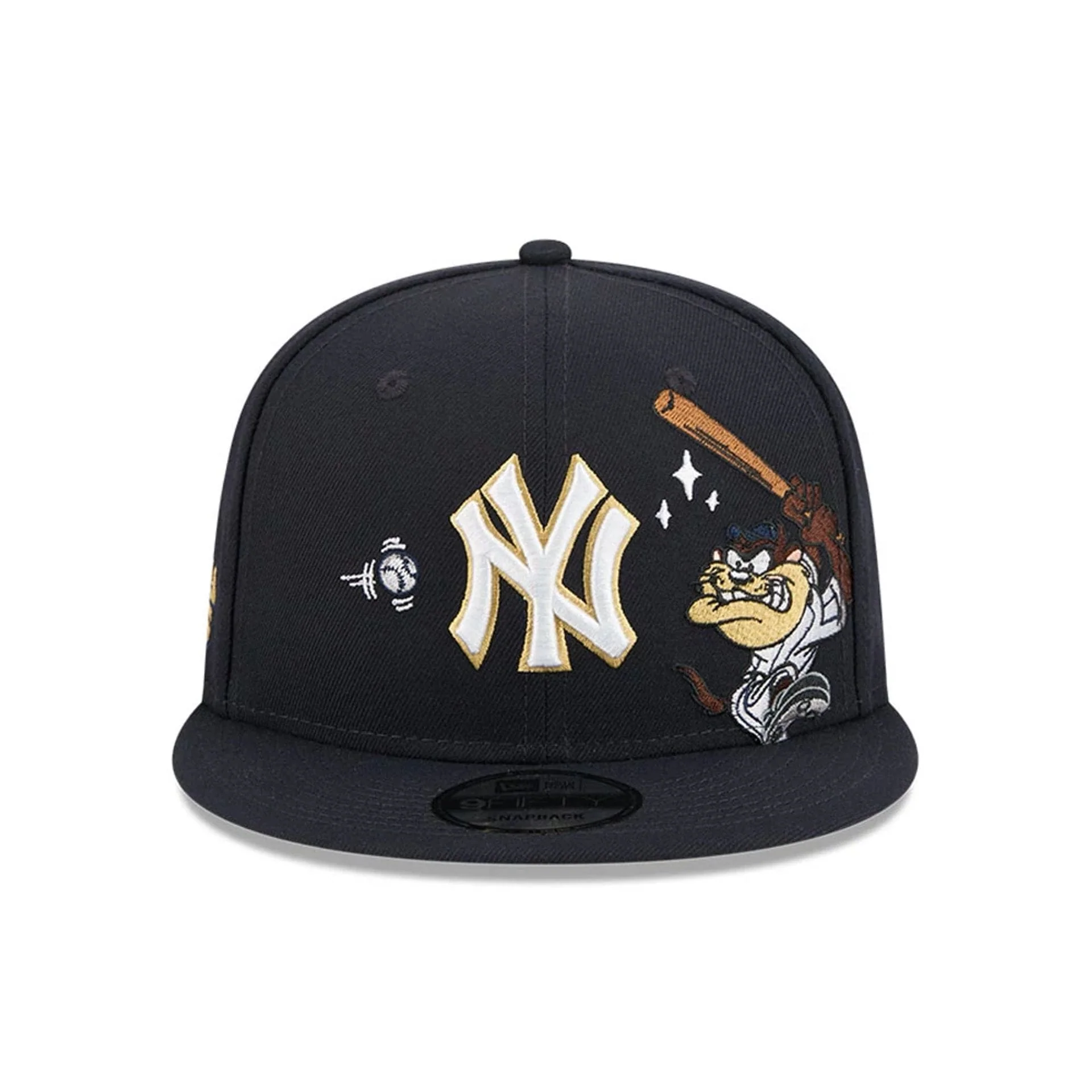 New York Yankees MLB X Looney Tunes Taz Navy 9FIFTY Snapback Adjustable Cap - Image 3