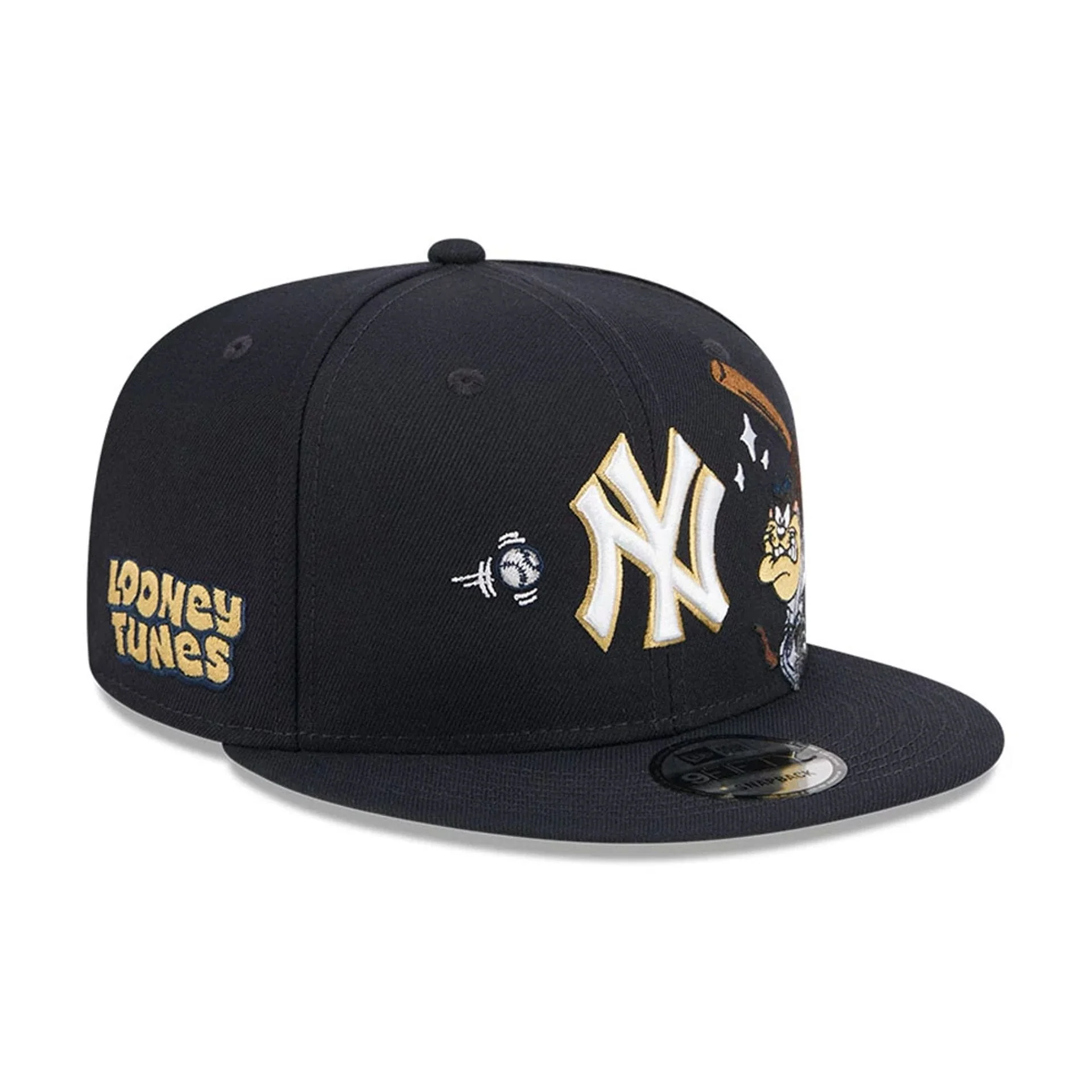 New York Yankees MLB X Looney Tunes Taz Navy 9FIFTY Snapback Adjustable Cap - Image 4