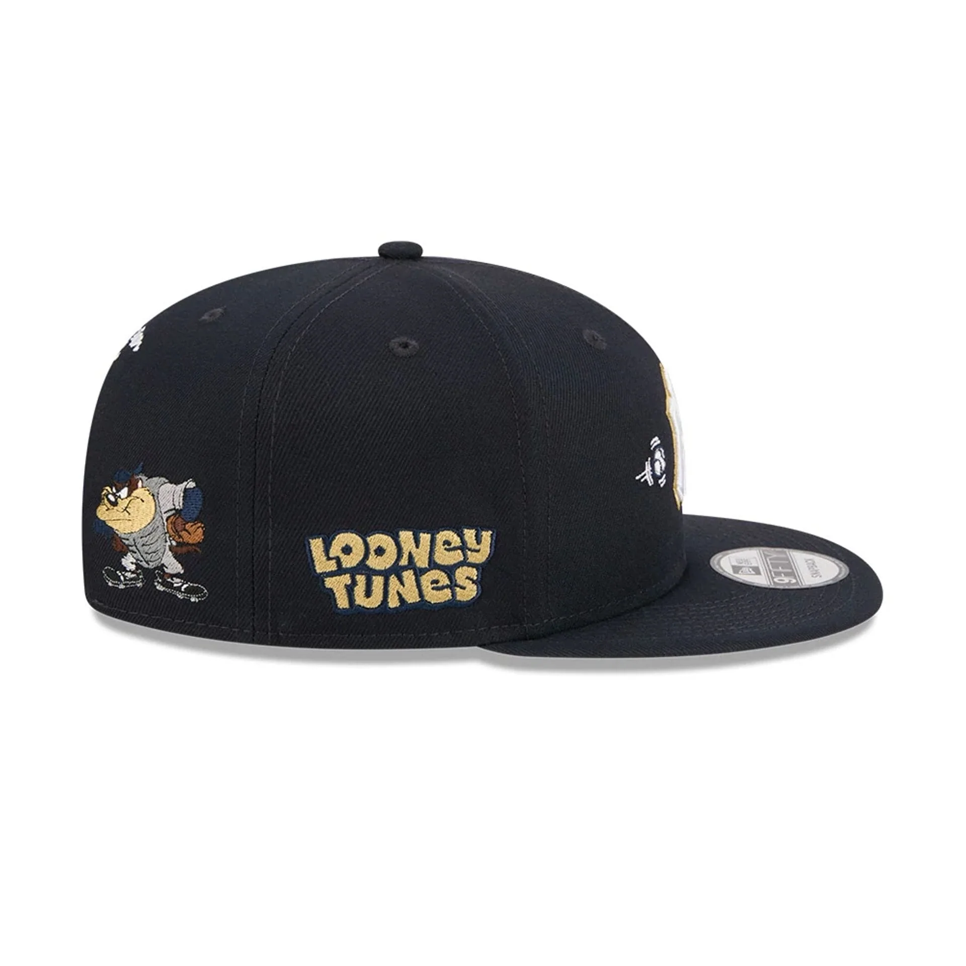 New York Yankees MLB X Looney Tunes Taz Navy 9FIFTY Snapback Adjustable Cap - Image 7
