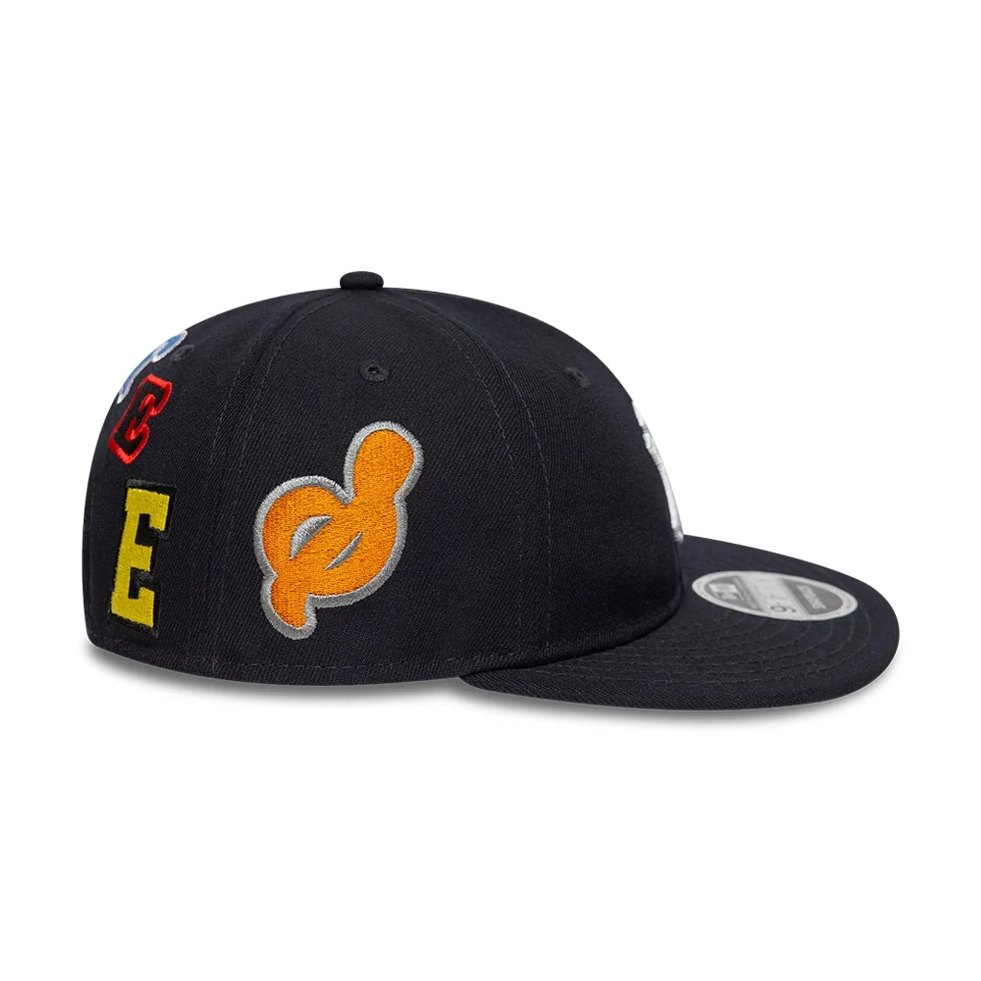 New York Yankees MLB X Saint Mxxxxxx Navy Retro Crown 9FIFTY Snapback Adjustable Cap - Image 5