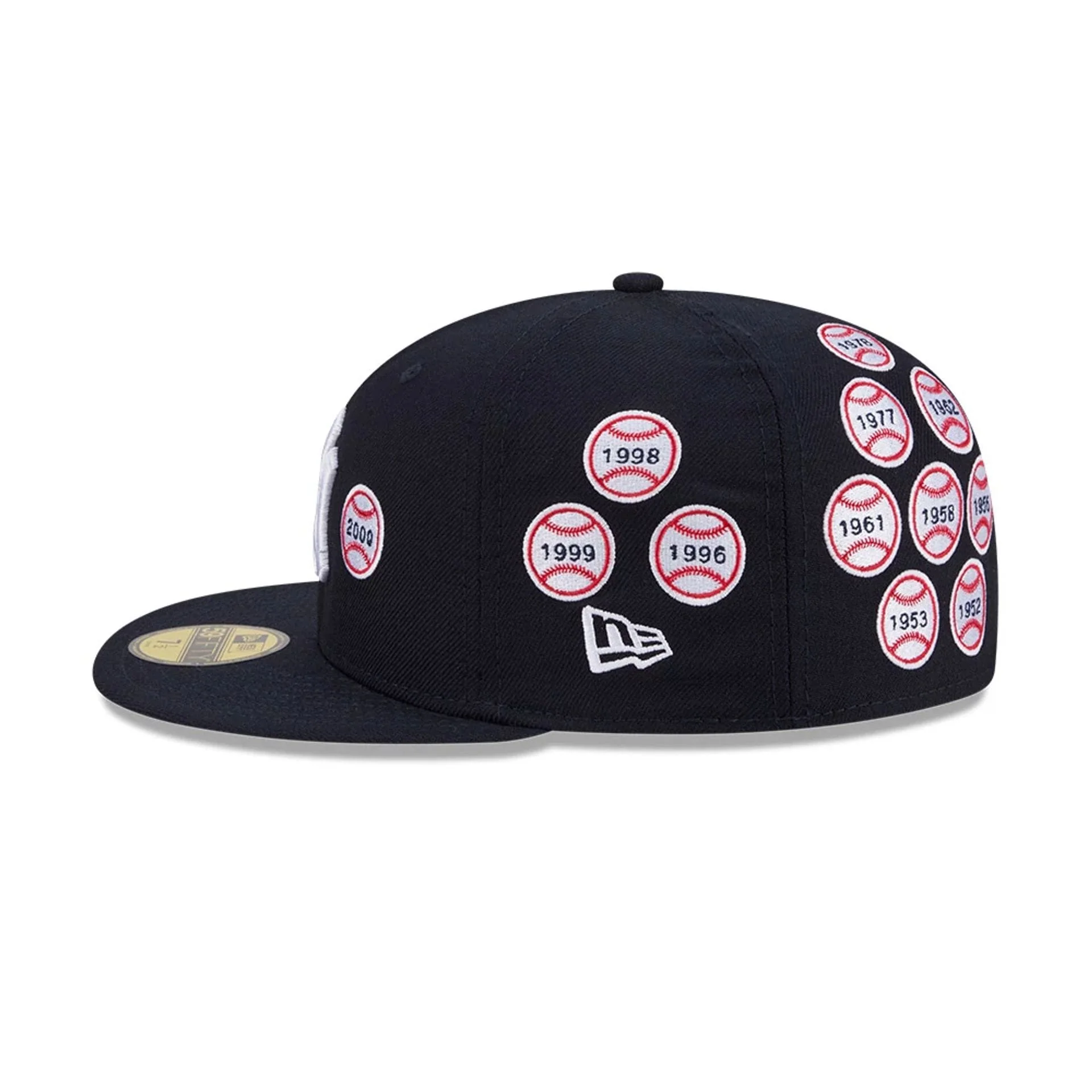 New York Yankees MLB X Spike Lee Patches Navy 59FIFTY Fitted Cap - Image 5