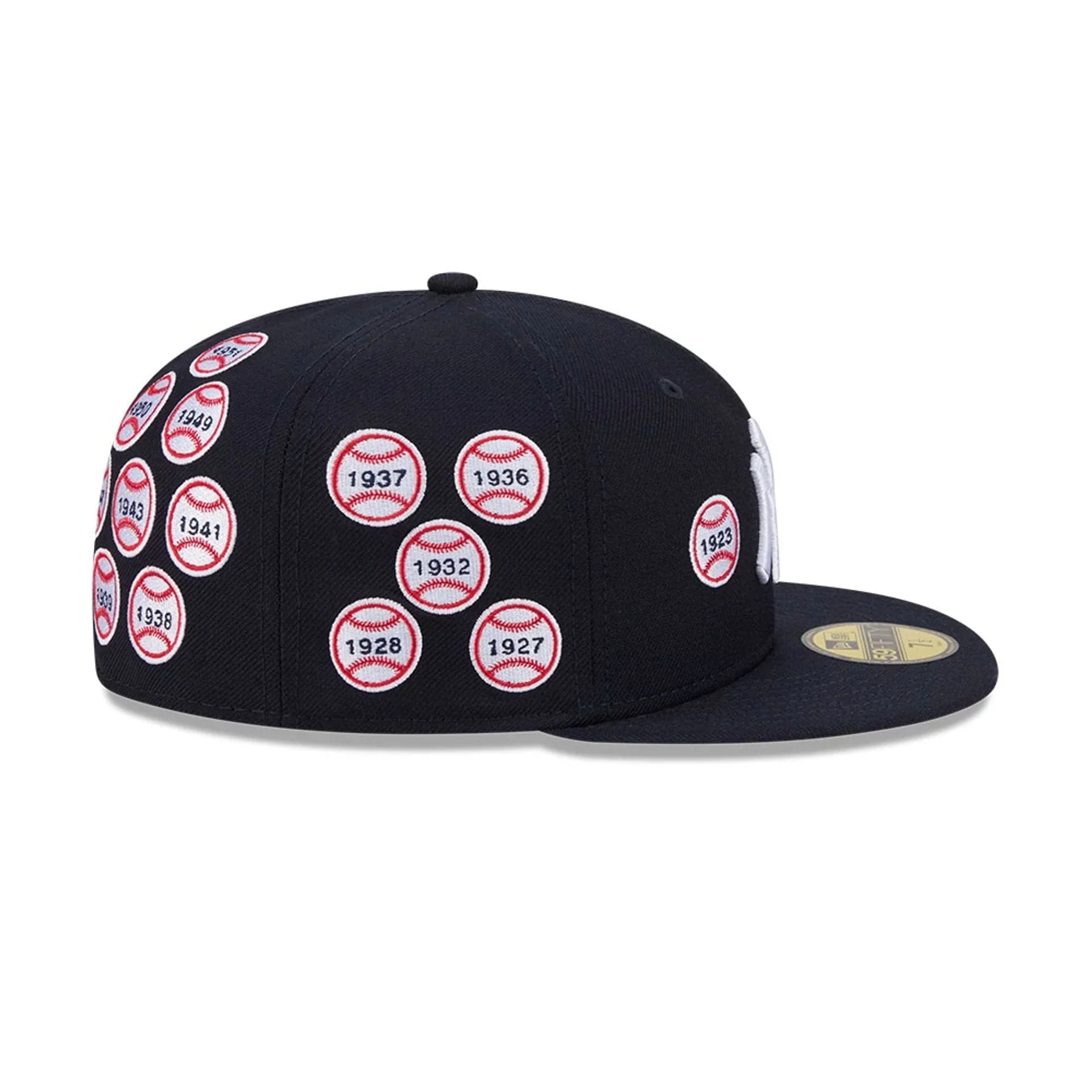 New York Yankees MLB X Spike Lee Patches Navy 59FIFTY Fitted Cap - Image 7