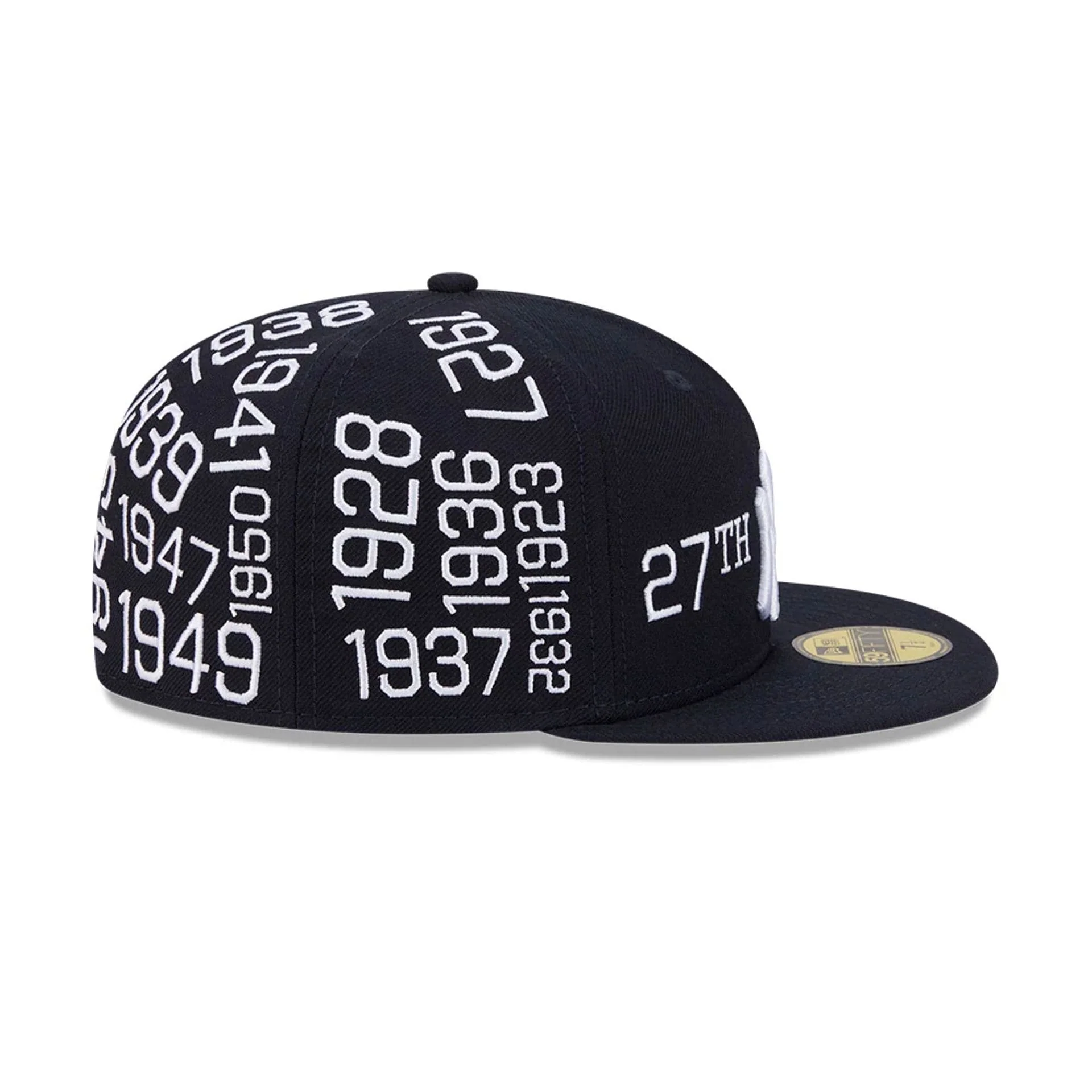New York Yankees MLB X Spike Lee Script Navy 59FIFTY Fitted Cap - Image 6