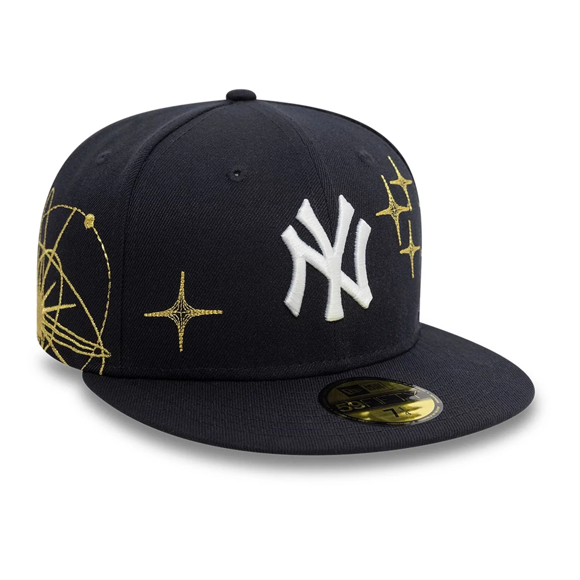 New York Yankees MLB Zodiac Navy 59FIFTY Fitted Cap - Image 3
