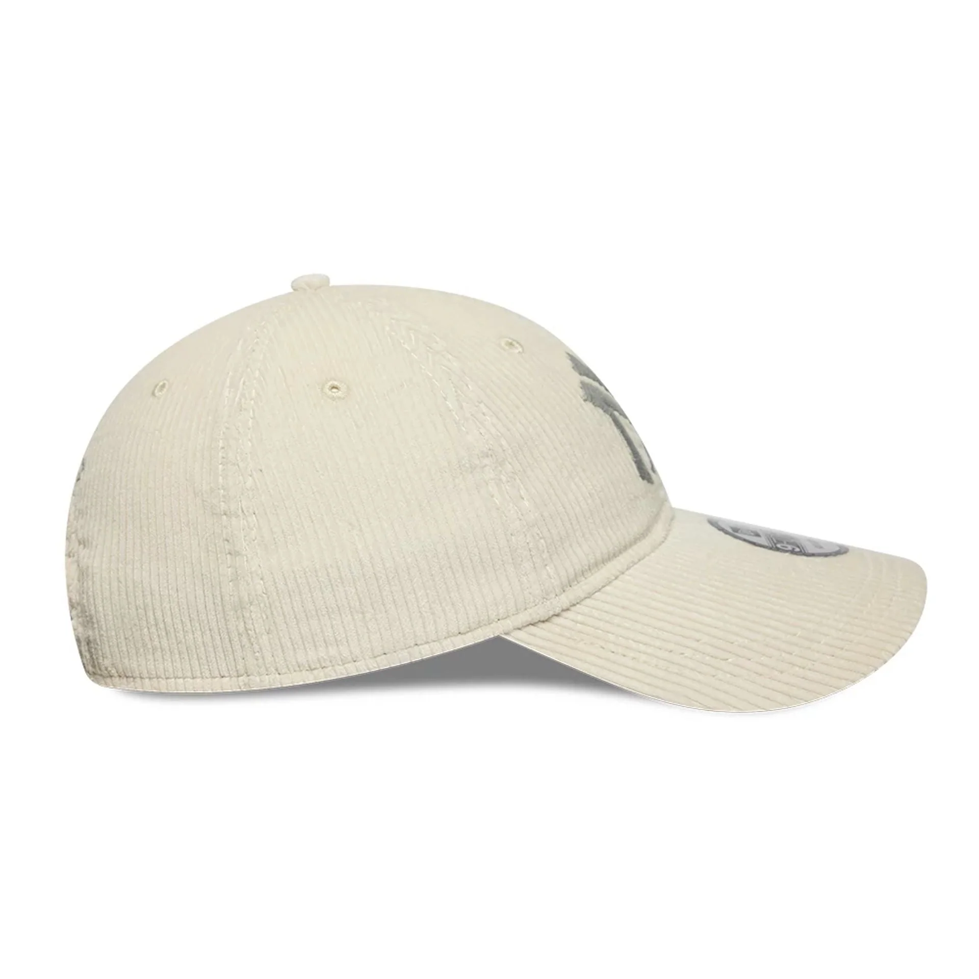 New York Yankees Ralph Lauren x MLB Cord Open Beige Long Visor 9FORTY Adjustable Cap - Image 6