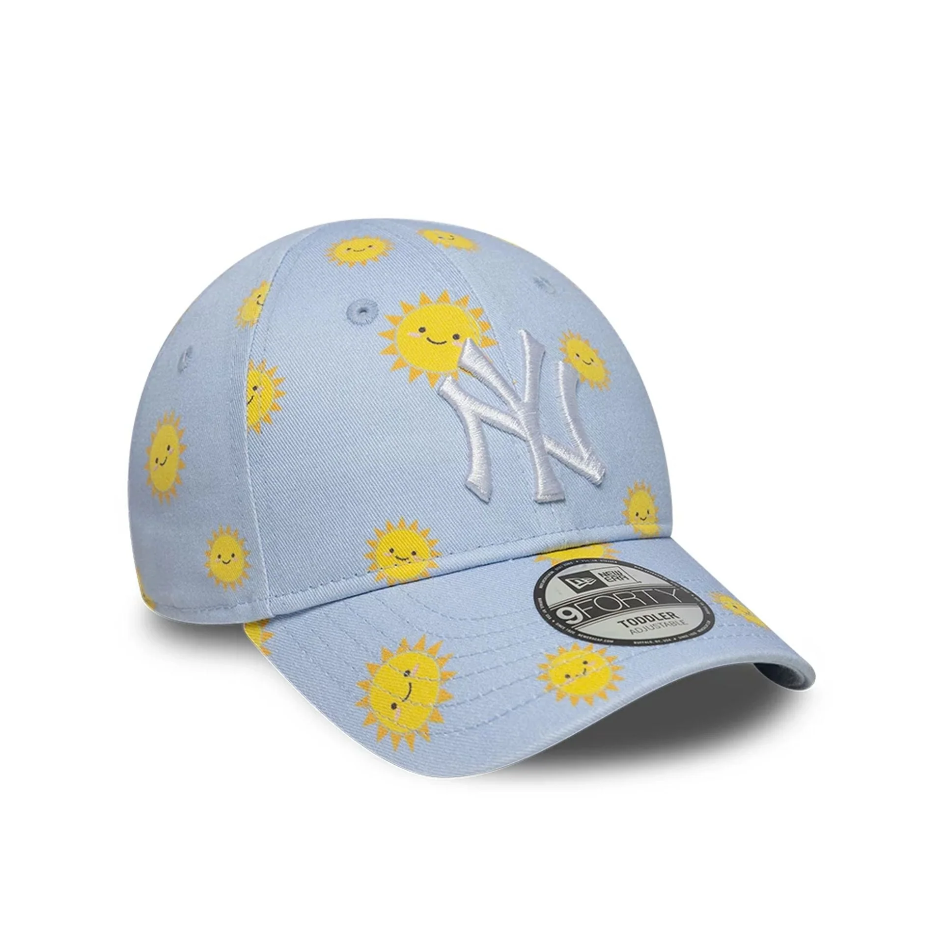 New York Yankees Toddler MLB Summer Pastel Blue 9FORTY Adjustable Cap - Image 3
