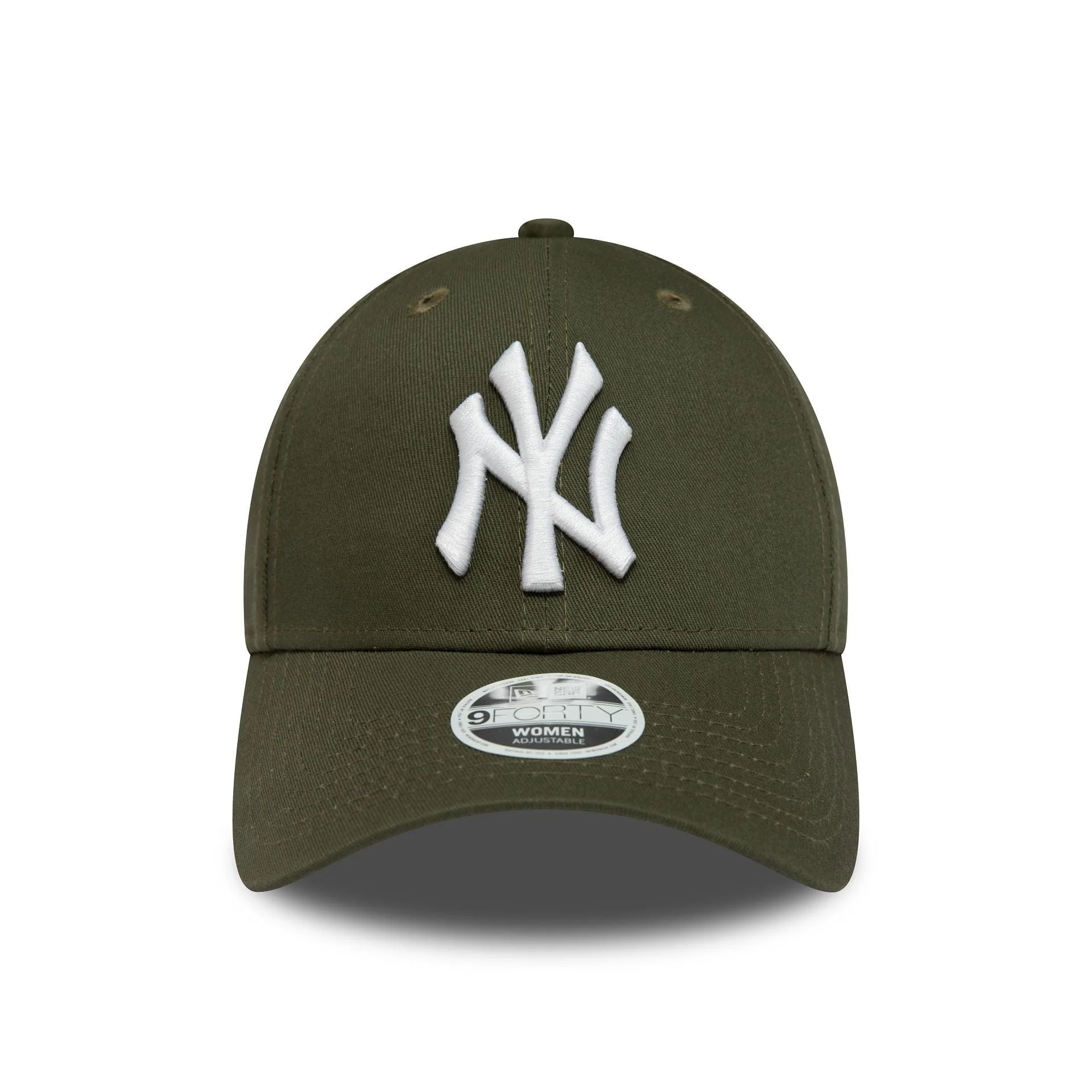 New York Yankees Womens League Essential Green 9FORTY Adjustable Cap - Image 2