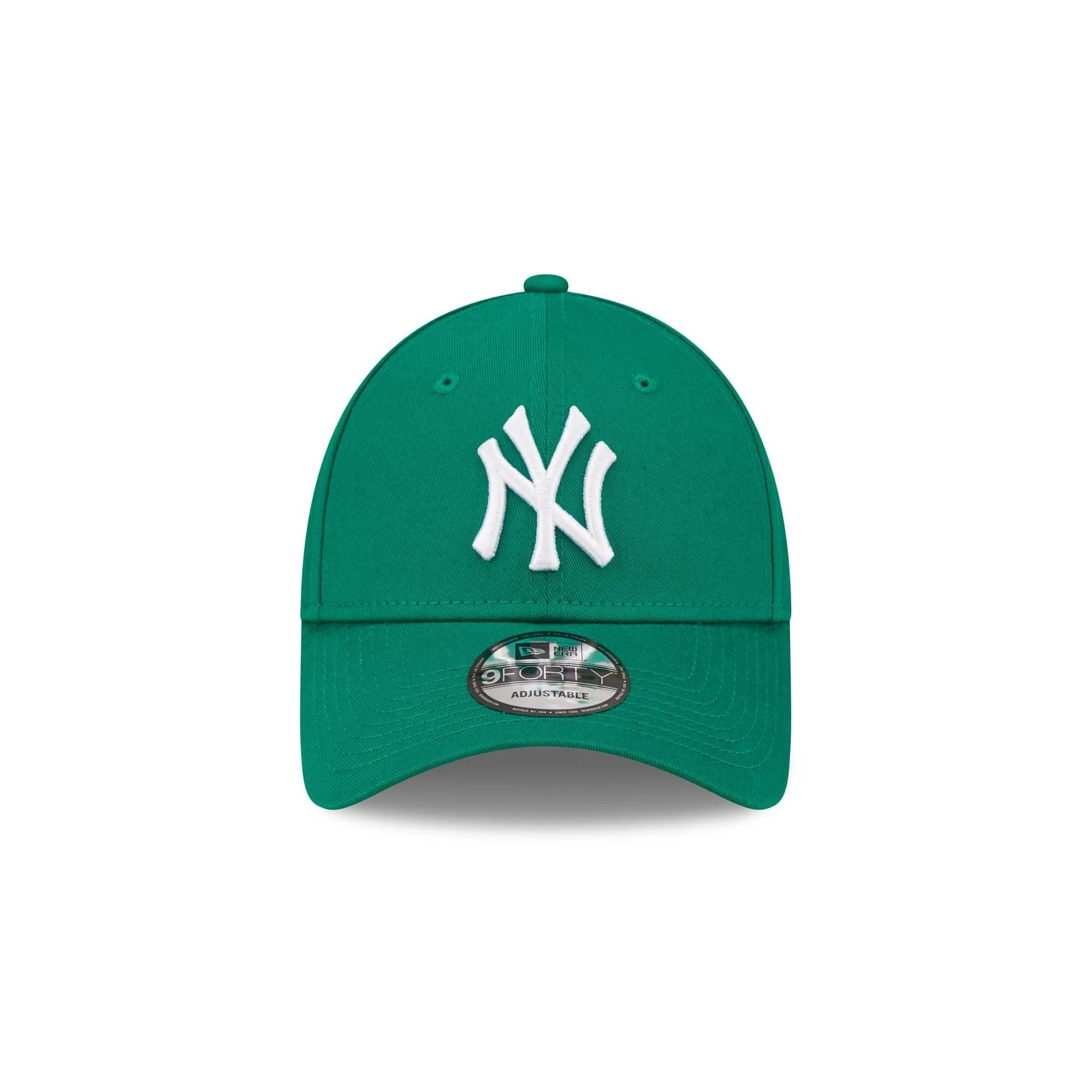 New York Yankees Womens League Essential Green 9FORTY Adjustable Cap - Image 2